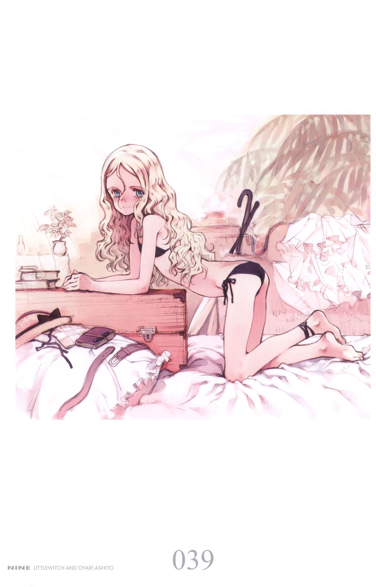【リトルウィッチ（大槍葵）】ART GALLERY 9 NINEパンフレット