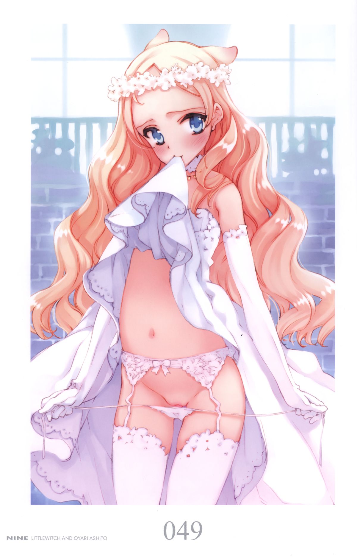【リトルウィッチ（大槍葵）】ART GALLERY 9 NINEパンフレット