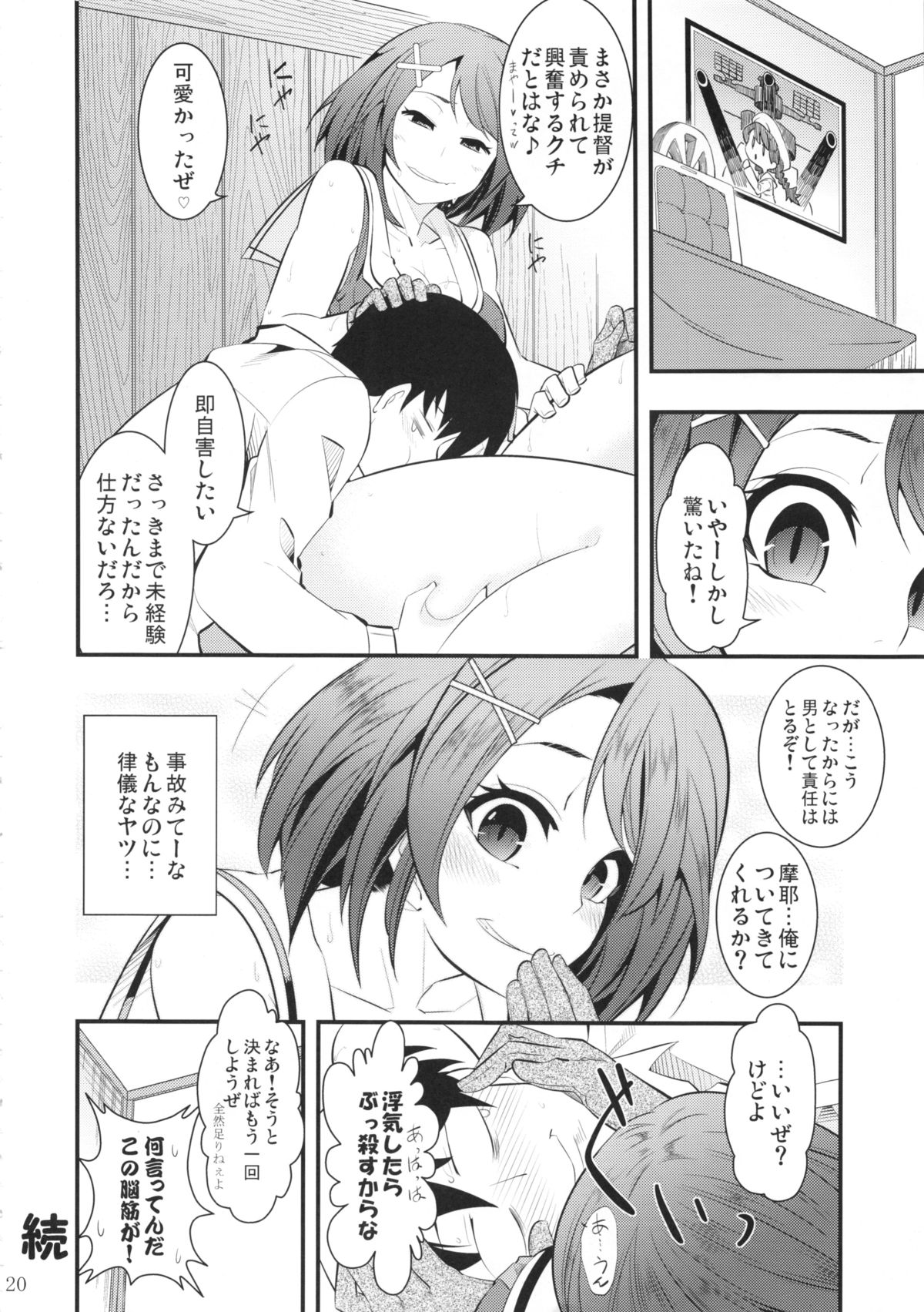 (砲雷撃戦!よーい!九戦目!) [市松稿行 (市原和真)] 摩耶様と一緒 壱 (艦隊これくしょん -艦これ-)