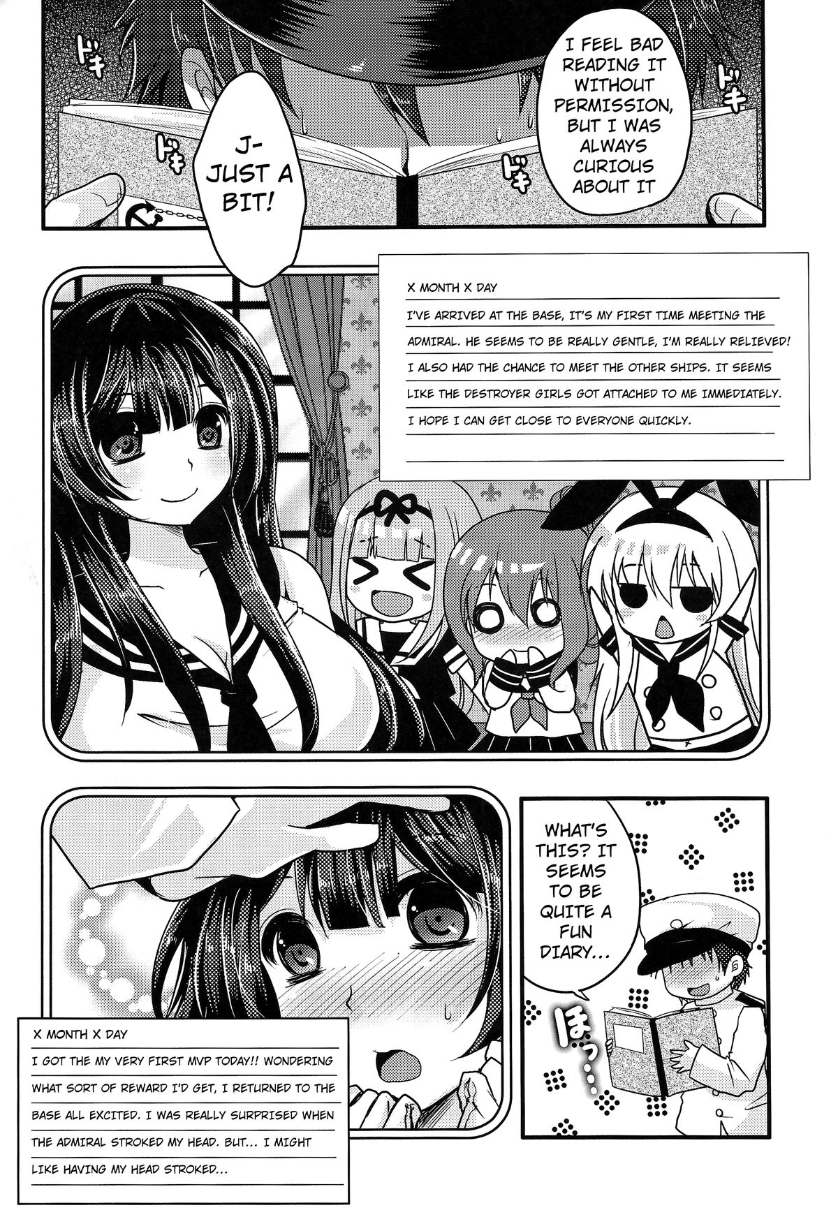 (C87) [うすべに屋 (うすべに桜子)] 妄執メソッド～阿賀野の提督日誌～ (艦隊これくしょん -艦これ-) [英訳]