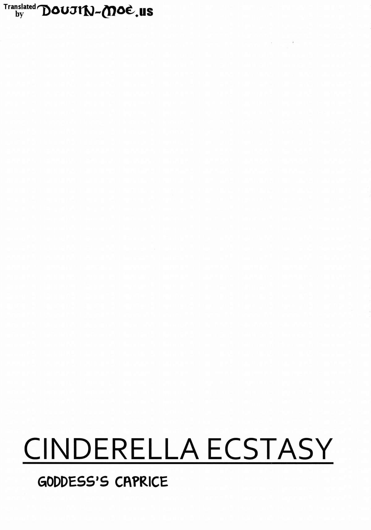 (C87) [たけまさ屋 (武将武)] CINDERELLA ECSTASY めがみのたわむれ (アイドルマスター シンデレラガールズ) [英訳]