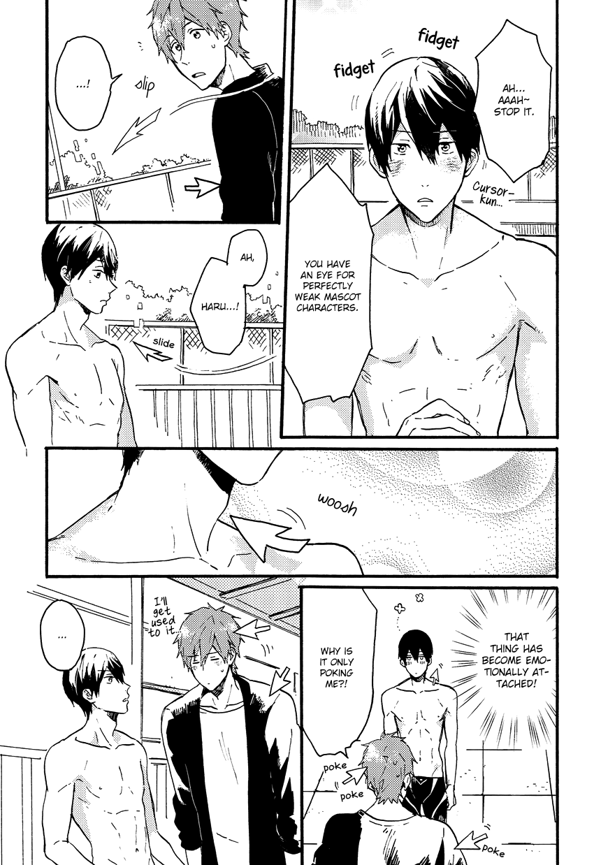 (恋愛シャチュエーション) [Pesce Rosso (ずっき)] やじるしくんより、 (Free!) [英訳]