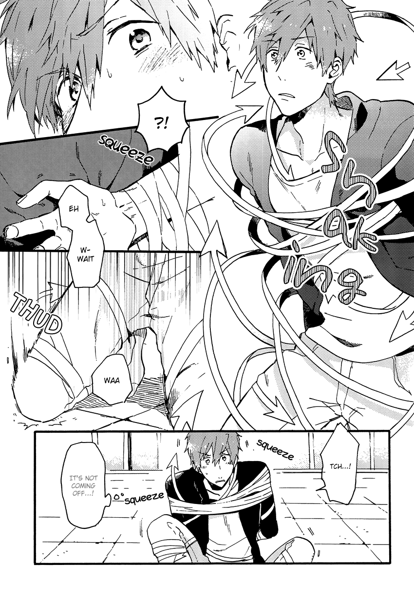 (恋愛シャチュエーション) [Pesce Rosso (ずっき)] やじるしくんより、 (Free!) [英訳]