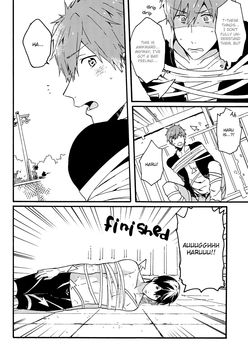 (恋愛シャチュエーション) [Pesce Rosso (ずっき)] やじるしくんより、 (Free!) [英訳]