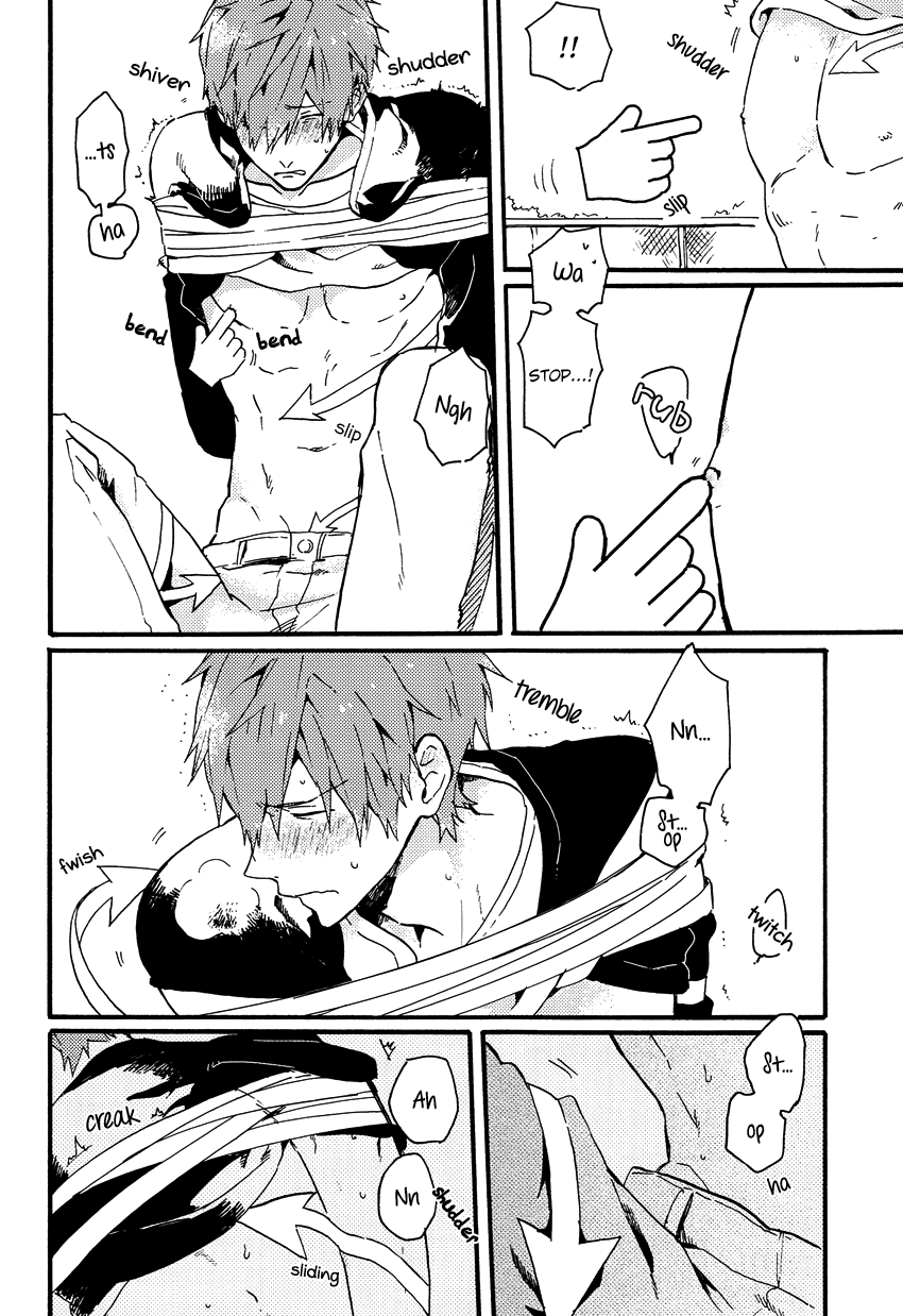 (恋愛シャチュエーション) [Pesce Rosso (ずっき)] やじるしくんより、 (Free!) [英訳]