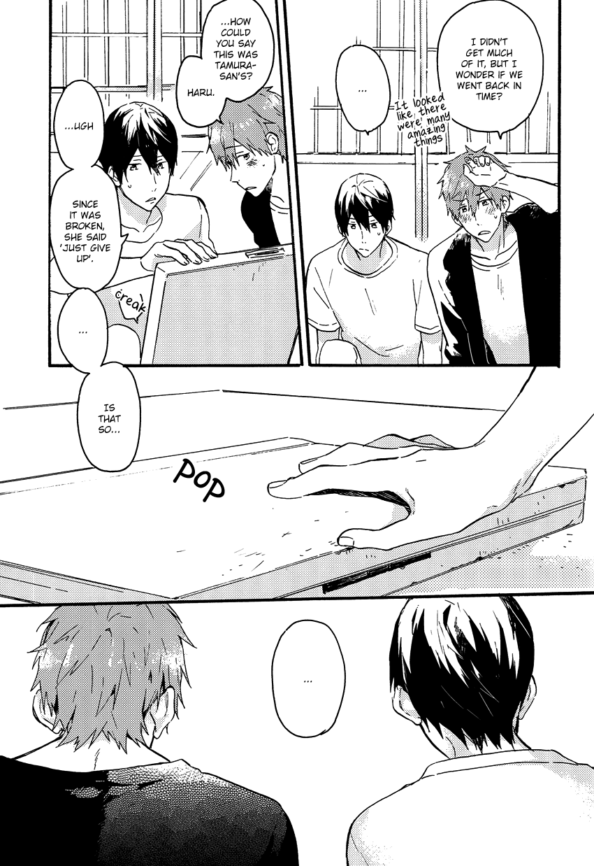 (恋愛シャチュエーション) [Pesce Rosso (ずっき)] やじるしくんより、 (Free!) [英訳]