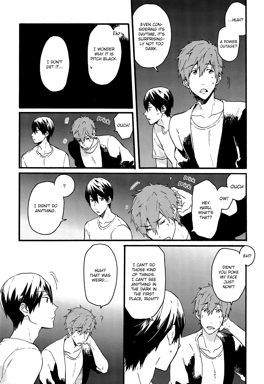 (恋愛シャチュエーション) [Pesce Rosso (ずっき)] やじるしくんより、 (Free!) [英訳]