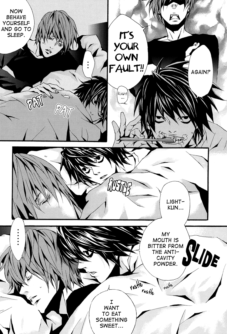 [FLAT (藤乃明亜)] strawberry machine (デスノート) [英訳]