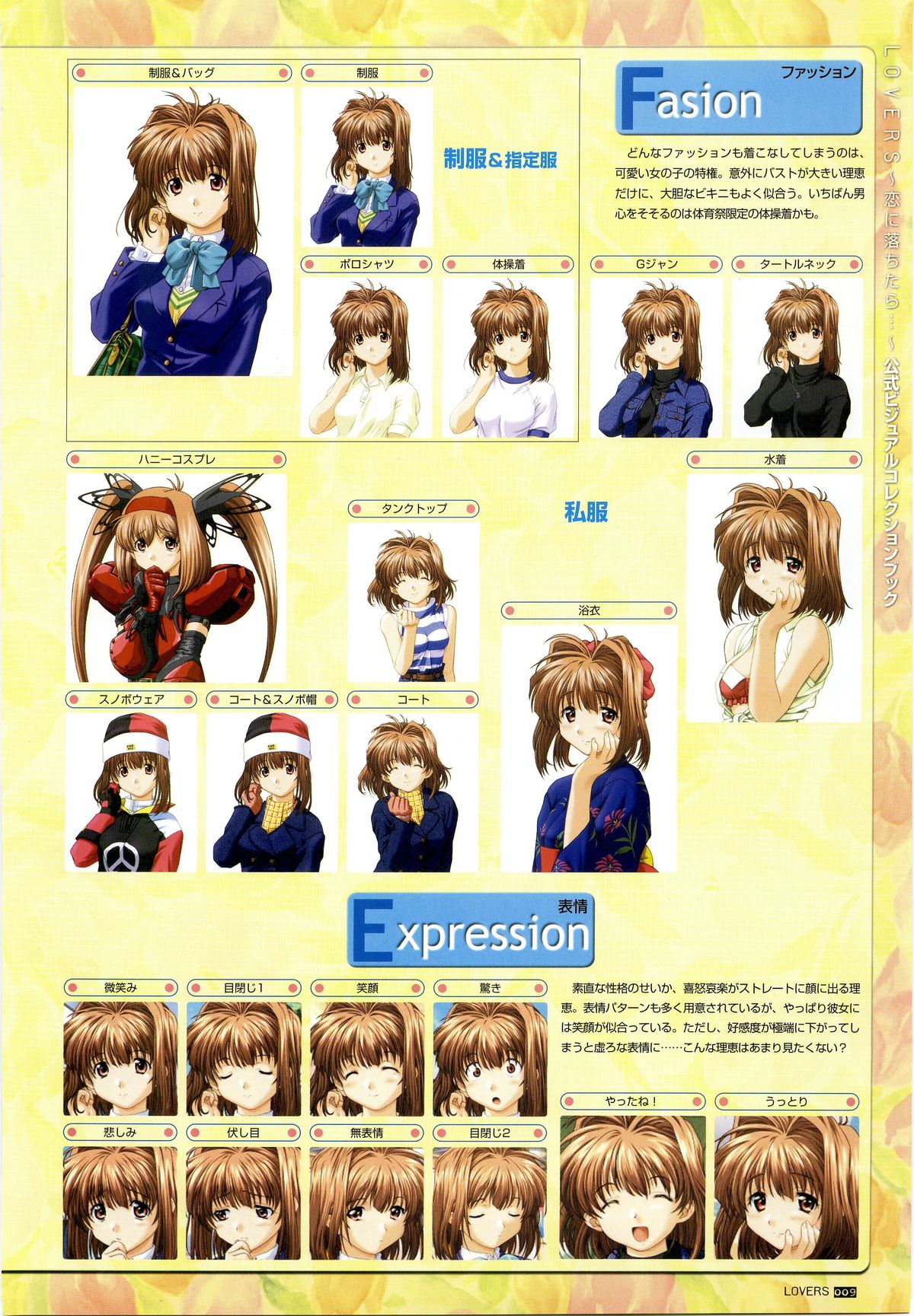 LOVERS ～恋に落ちたら…～ 公式ビジュアルコレクションブック