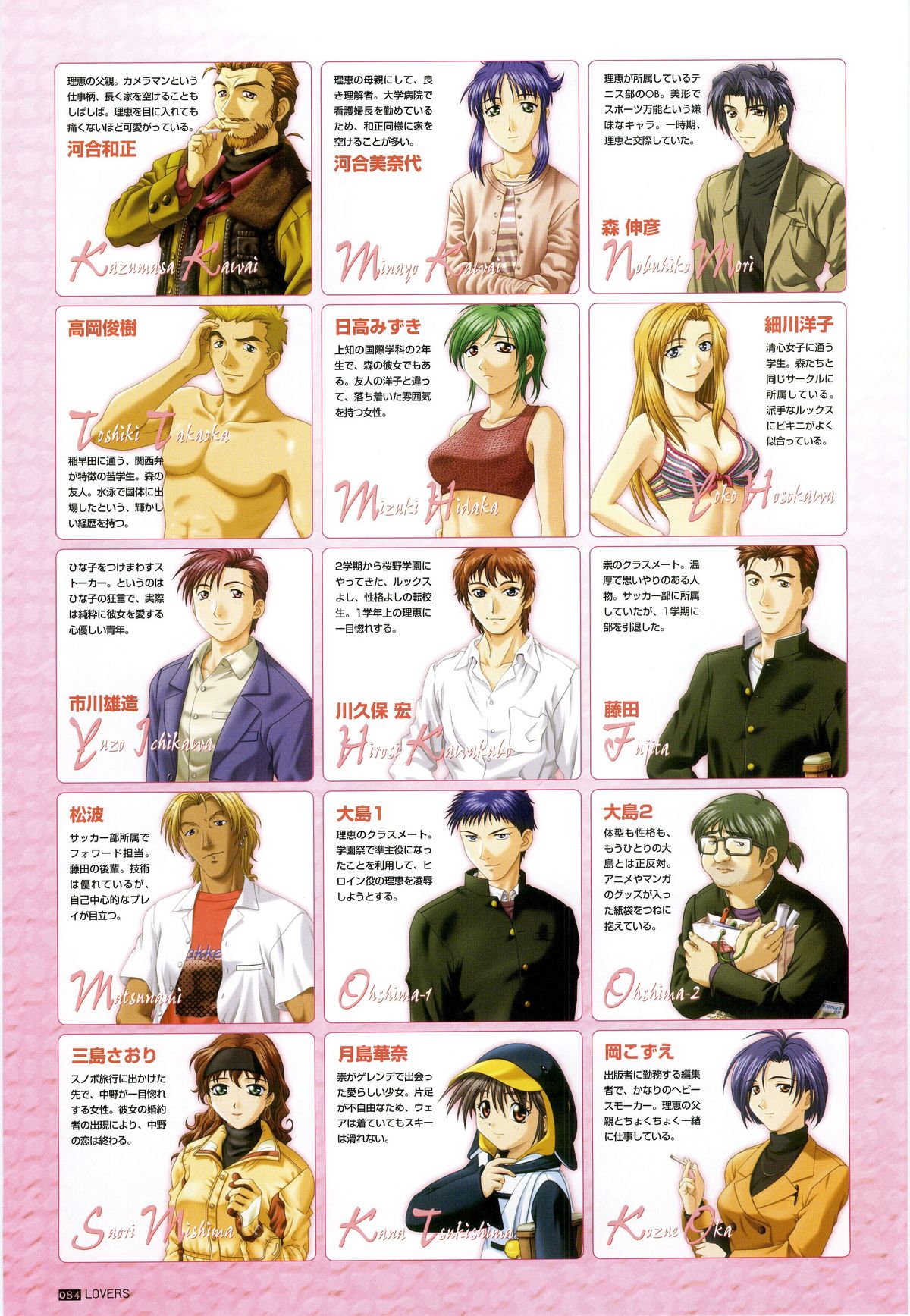 LOVERS ～恋に落ちたら…～ 公式ビジュアルコレクションブック