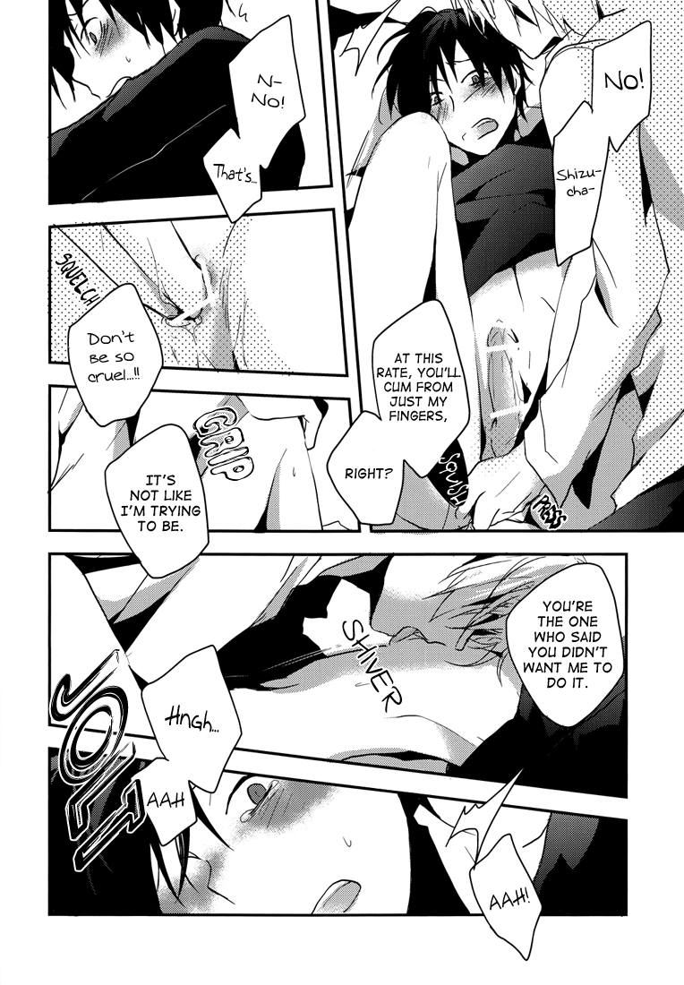 (CC大阪83) [インファ (sinba)] きみとふたりで (デュラララ!!) [英訳]