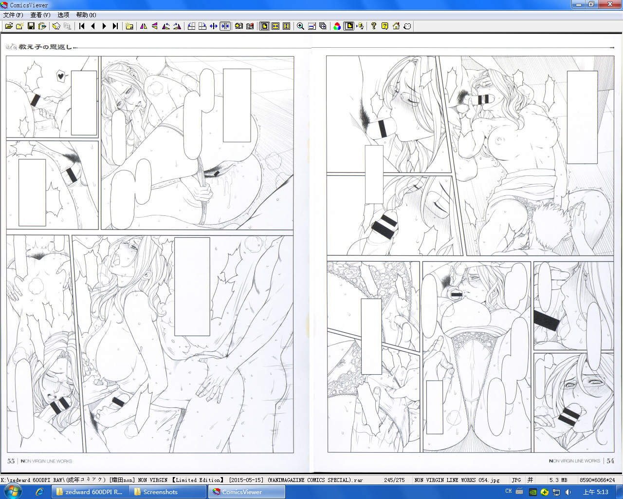 [織田non] NON VIRGIN 【Limited Edition】 CHRONICLE-FULLCOLOR BOOKLET-SIDE:MELON + TORA + NON VIRGIN LINE WORKS + Postcard