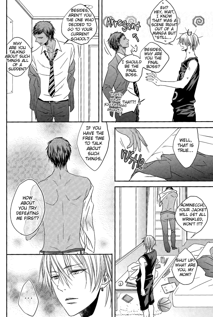 (Shadow Trickster 2) [ONIYURI (たよこ)] なかよしっス! (黒子のバスケ) [英訳]