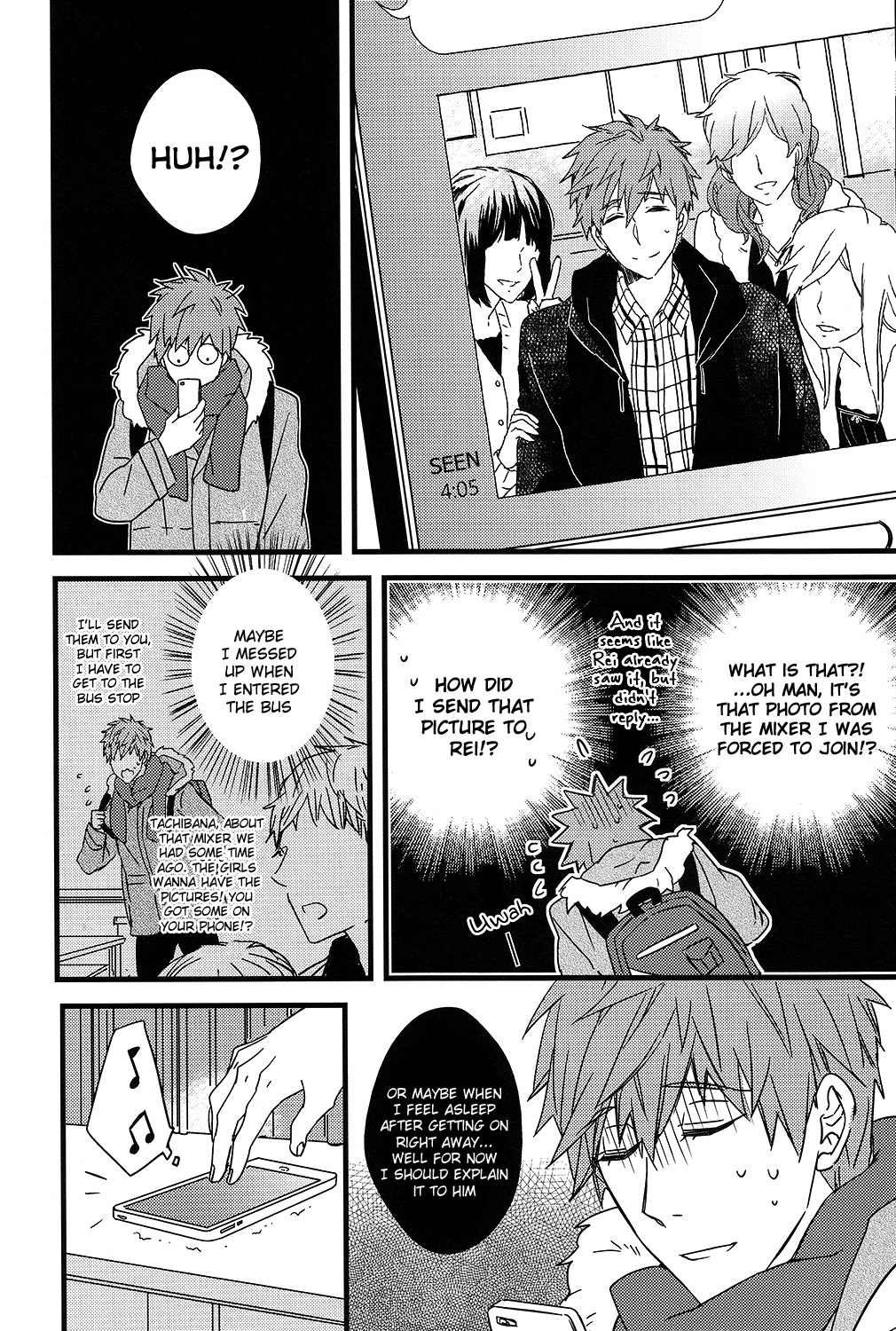 (C87) [007 (007)] 秘密通信 (Free!) [英訳]