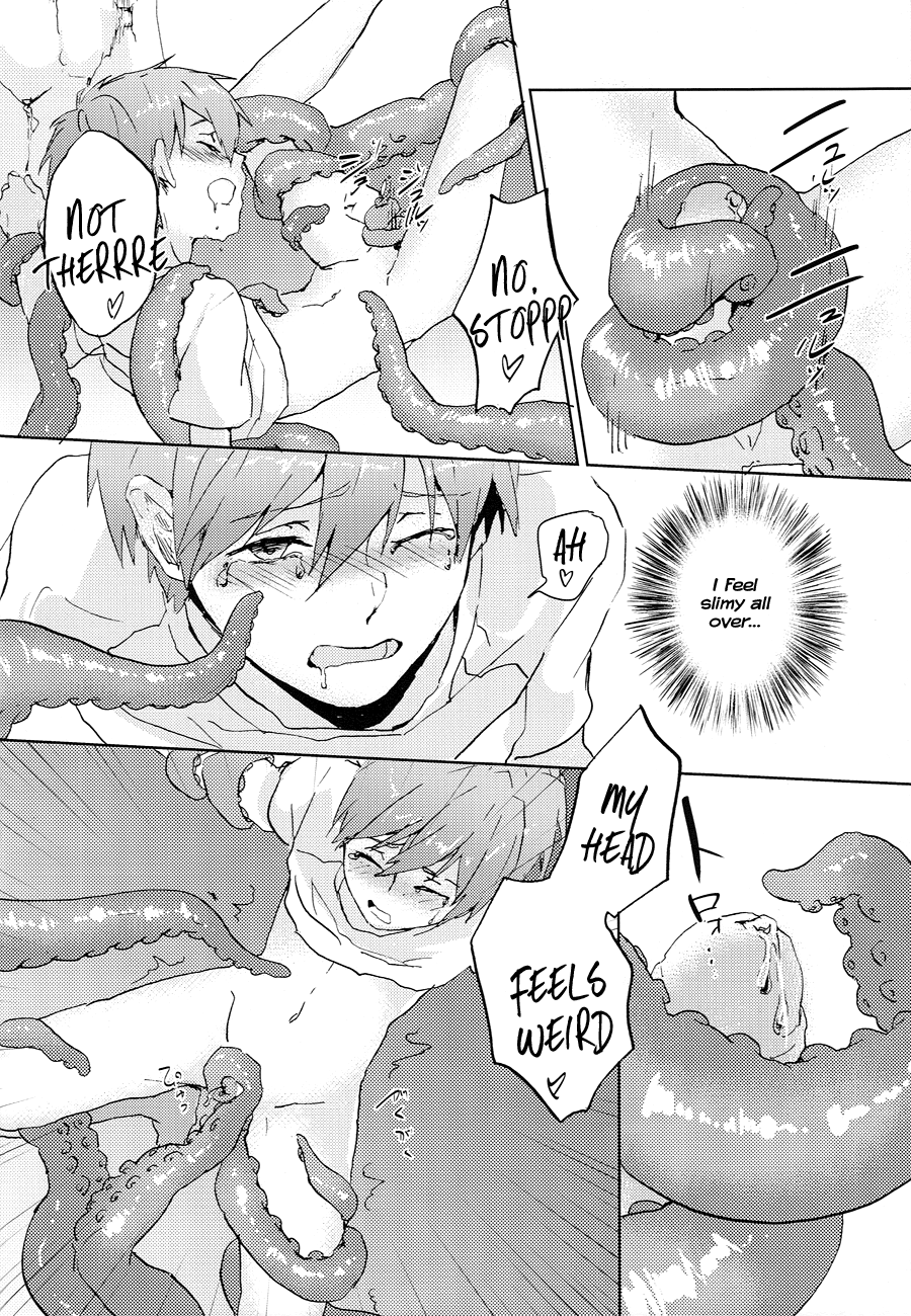 (HARUCC19) [EUPHORIC (蛾野アキラ)] 彼が海を嫌いな理由 (Free!) [英訳]