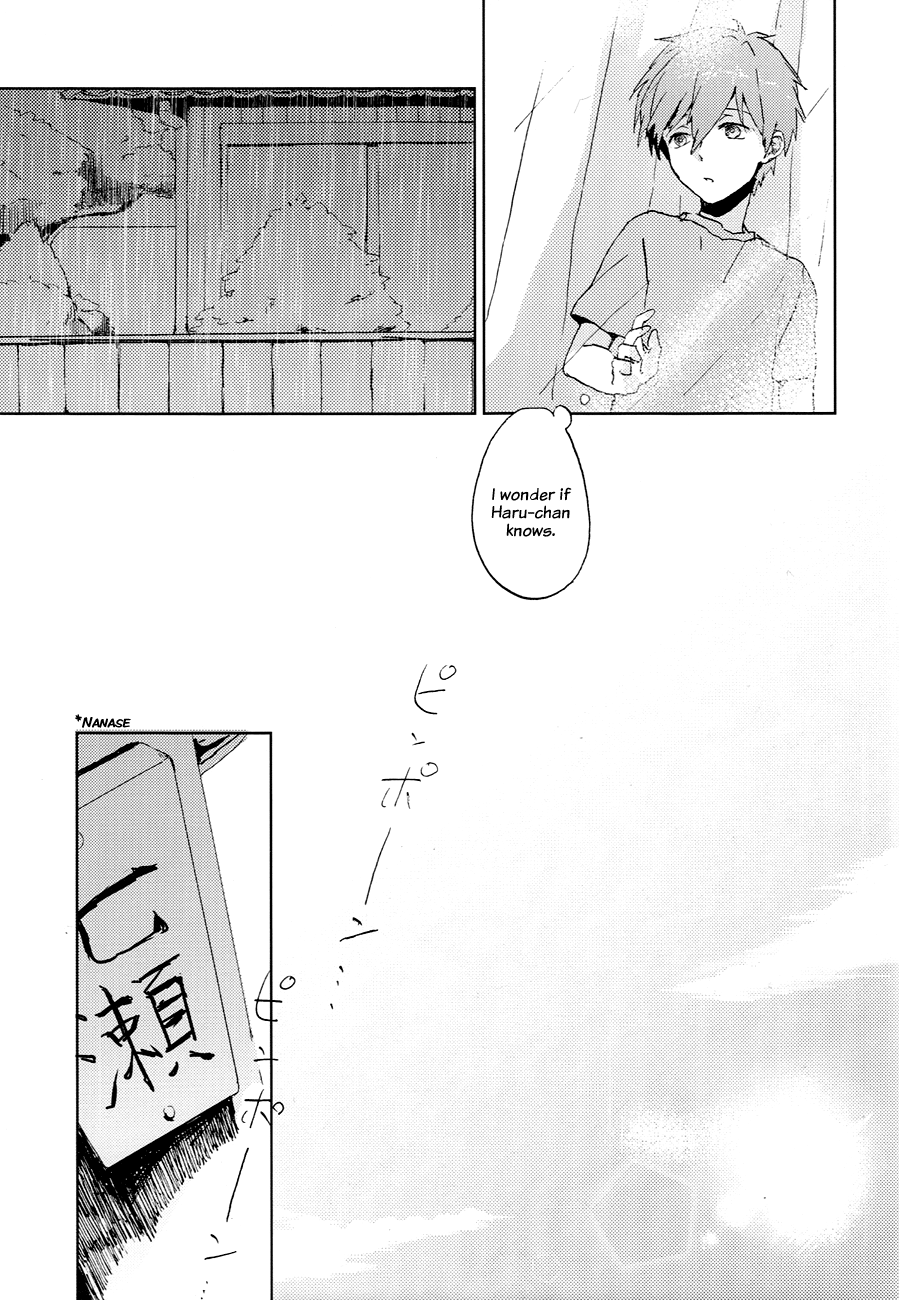 (HARUCC19) [EUPHORIC (蛾野アキラ)] 彼が海を嫌いな理由 (Free!) [英訳]