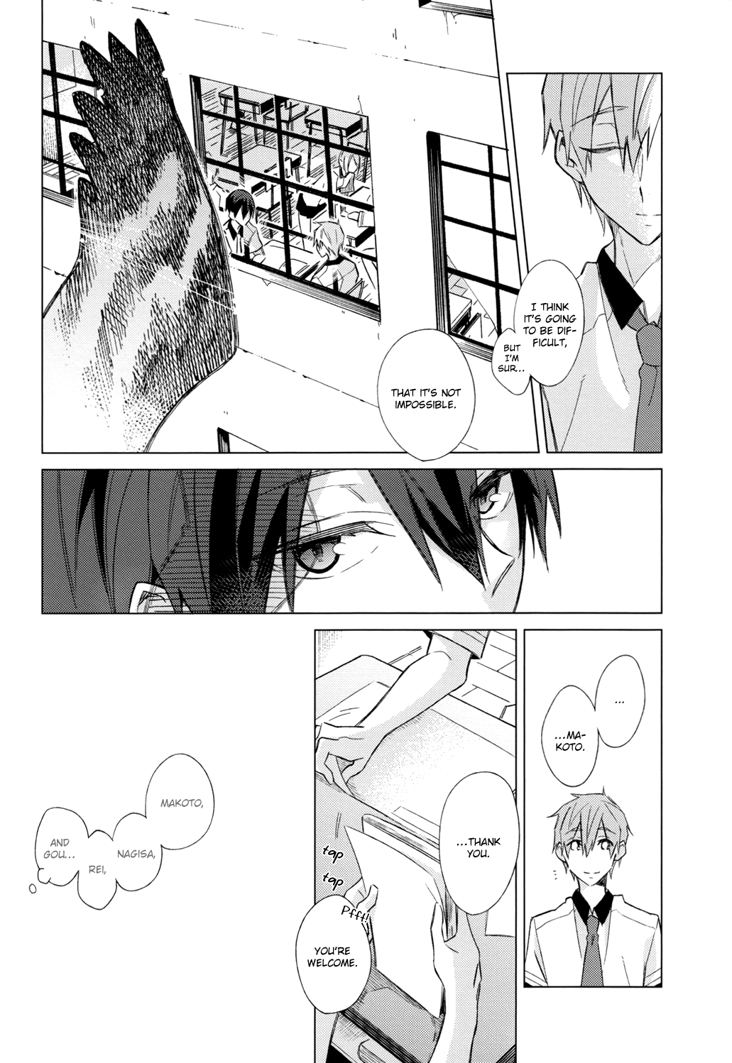 (C86) [クローチェカ (くろか)] いつかくるさよならのために後編 (Free!) [英訳]