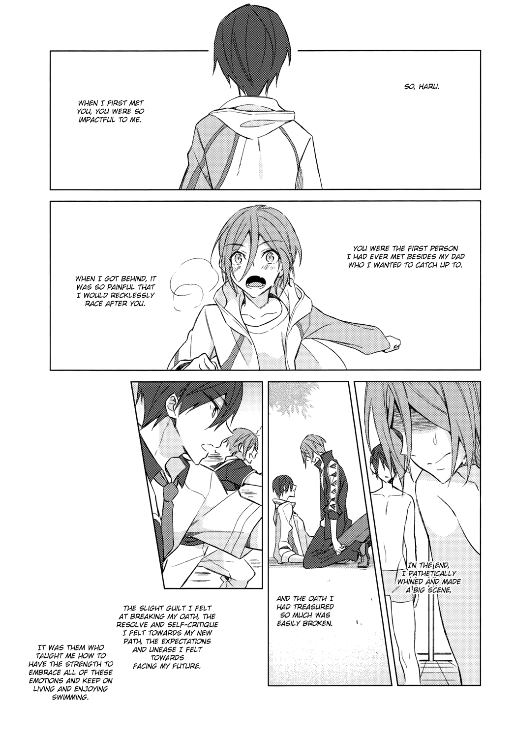 (C86) [クローチェカ (くろか)] いつかくるさよならのために後編 (Free!) [英訳]