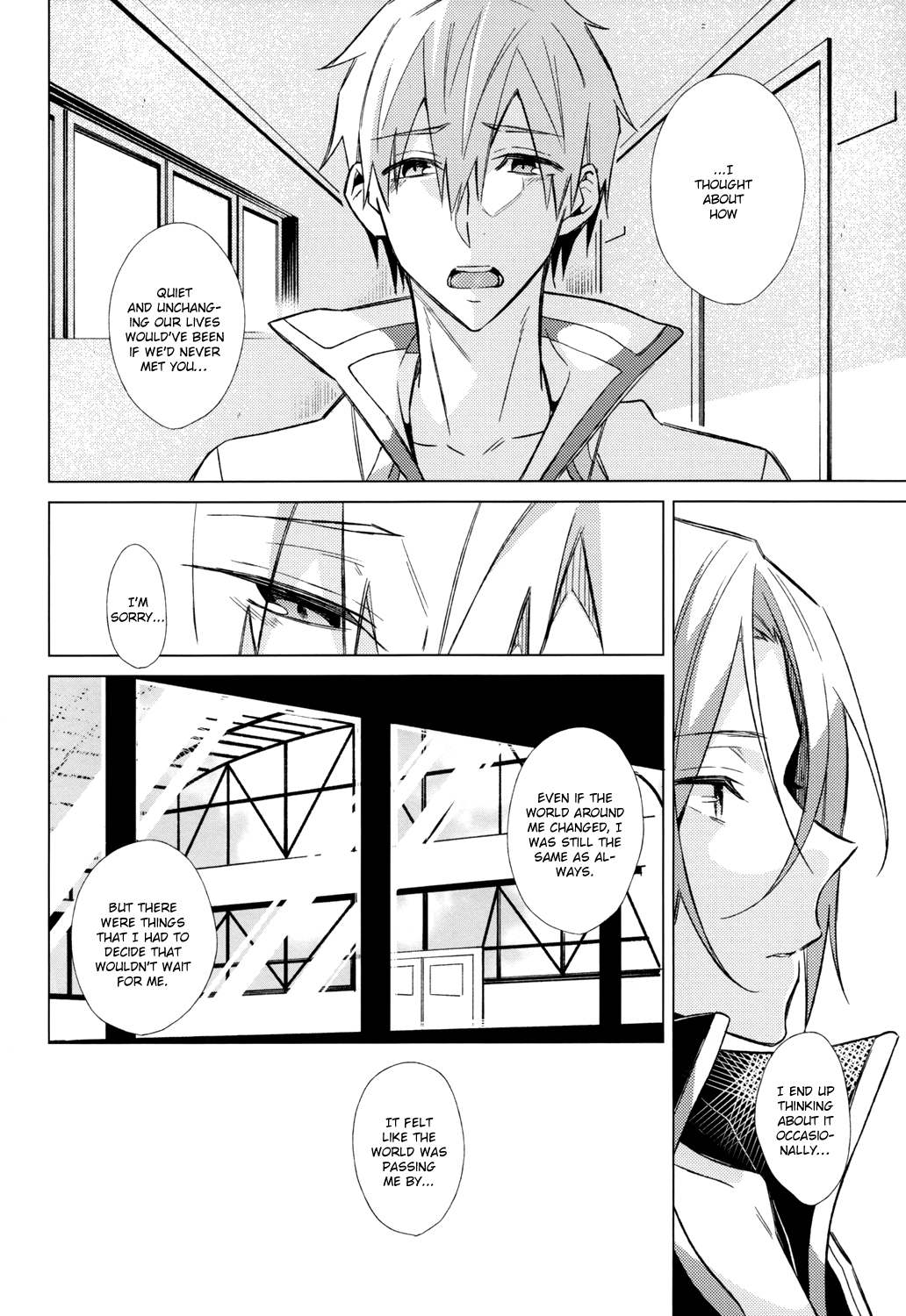 (C86) [クローチェカ (くろか)] いつかくるさよならのために後編 (Free!) [英訳]