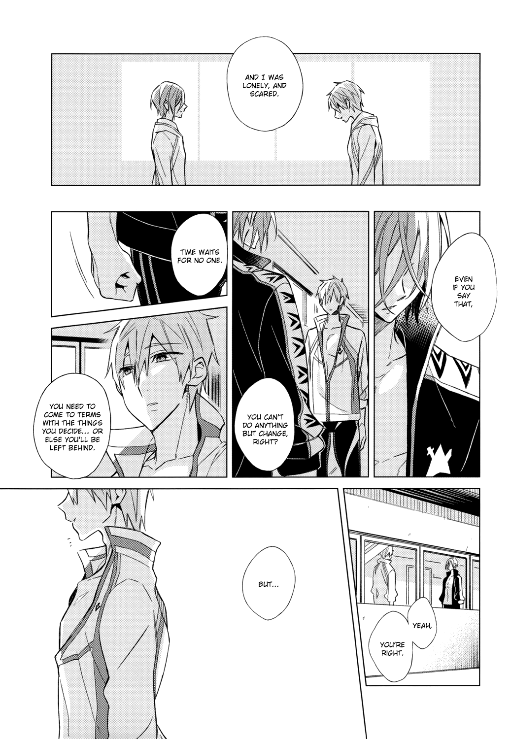 (C86) [クローチェカ (くろか)] いつかくるさよならのために後編 (Free!) [英訳]