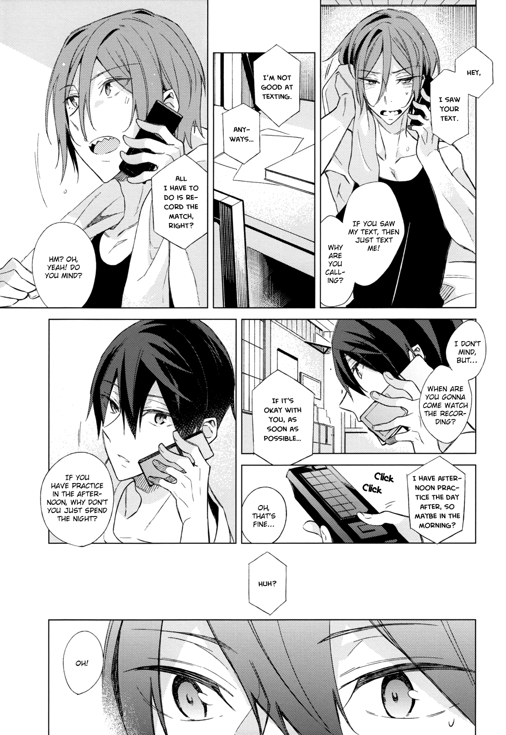 (C86) [クローチェカ (くろか)] いつかくるさよならのために後編 (Free!) [英訳]