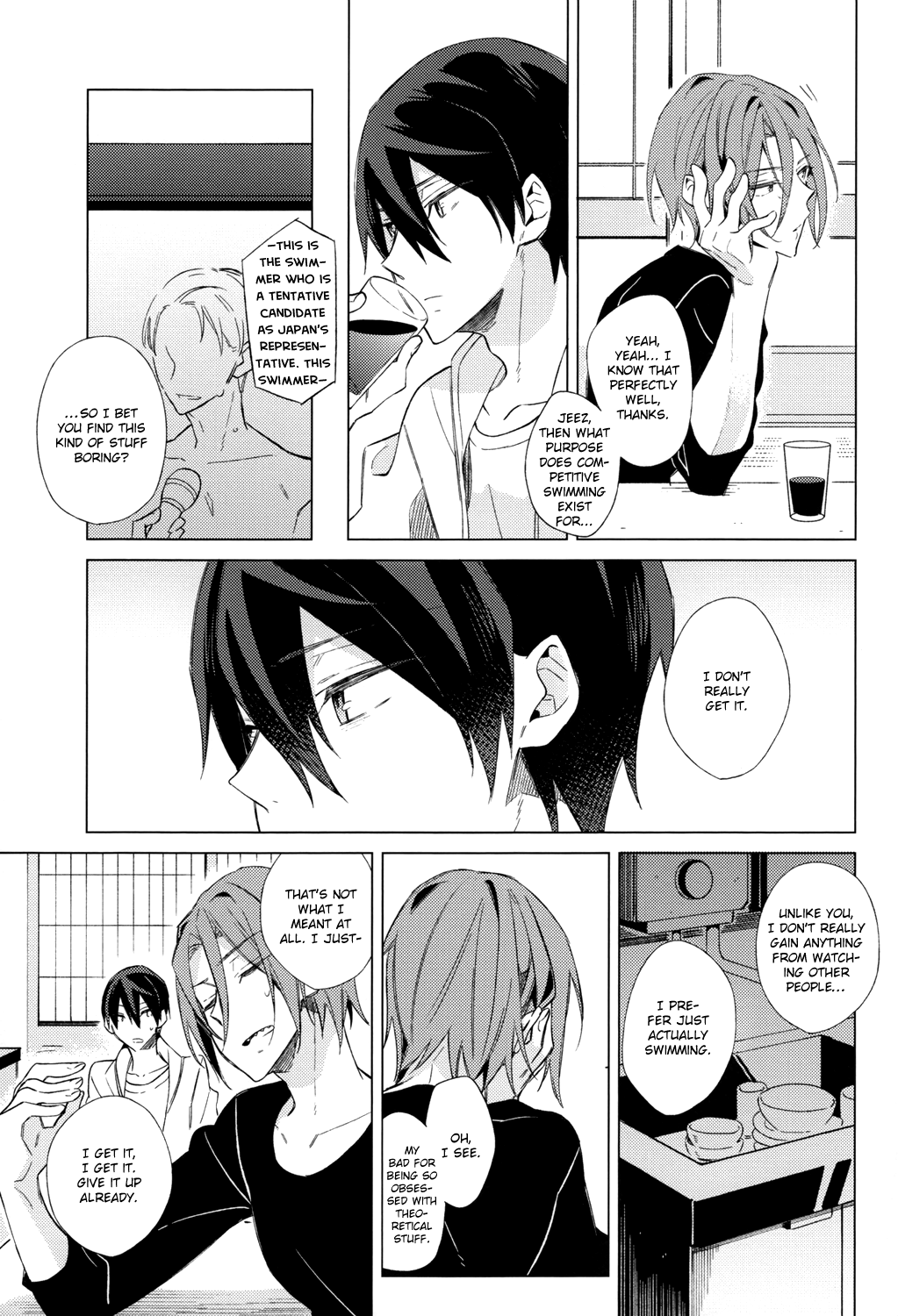(C86) [クローチェカ (くろか)] いつかくるさよならのために後編 (Free!) [英訳]