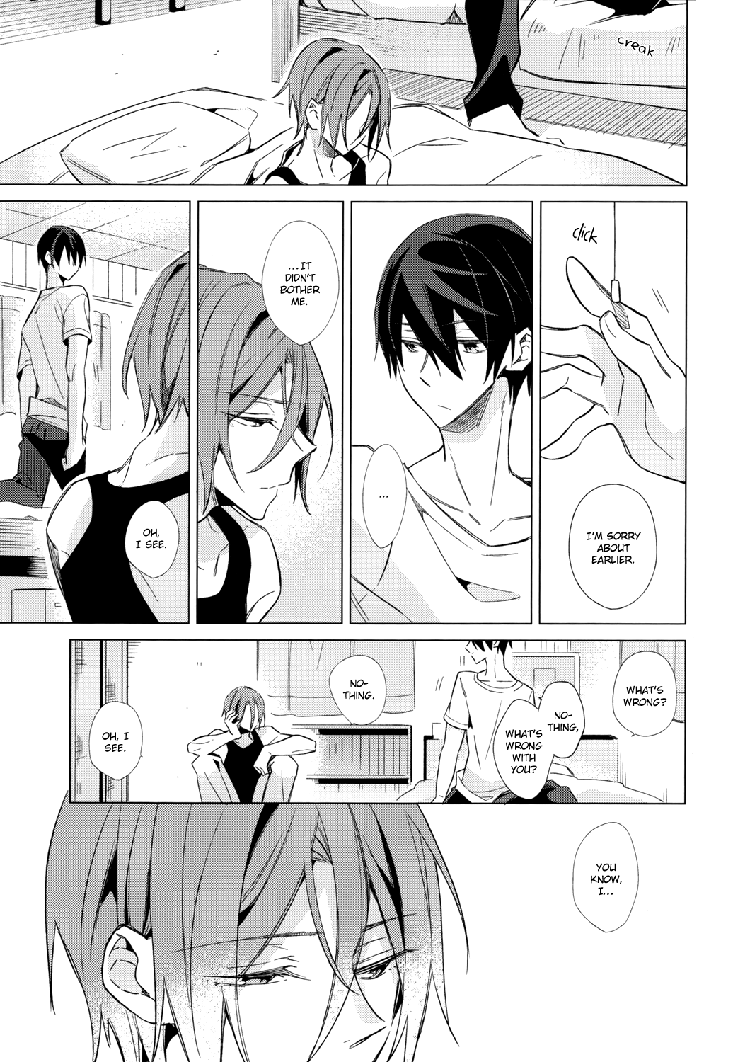 (C86) [クローチェカ (くろか)] いつかくるさよならのために後編 (Free!) [英訳]