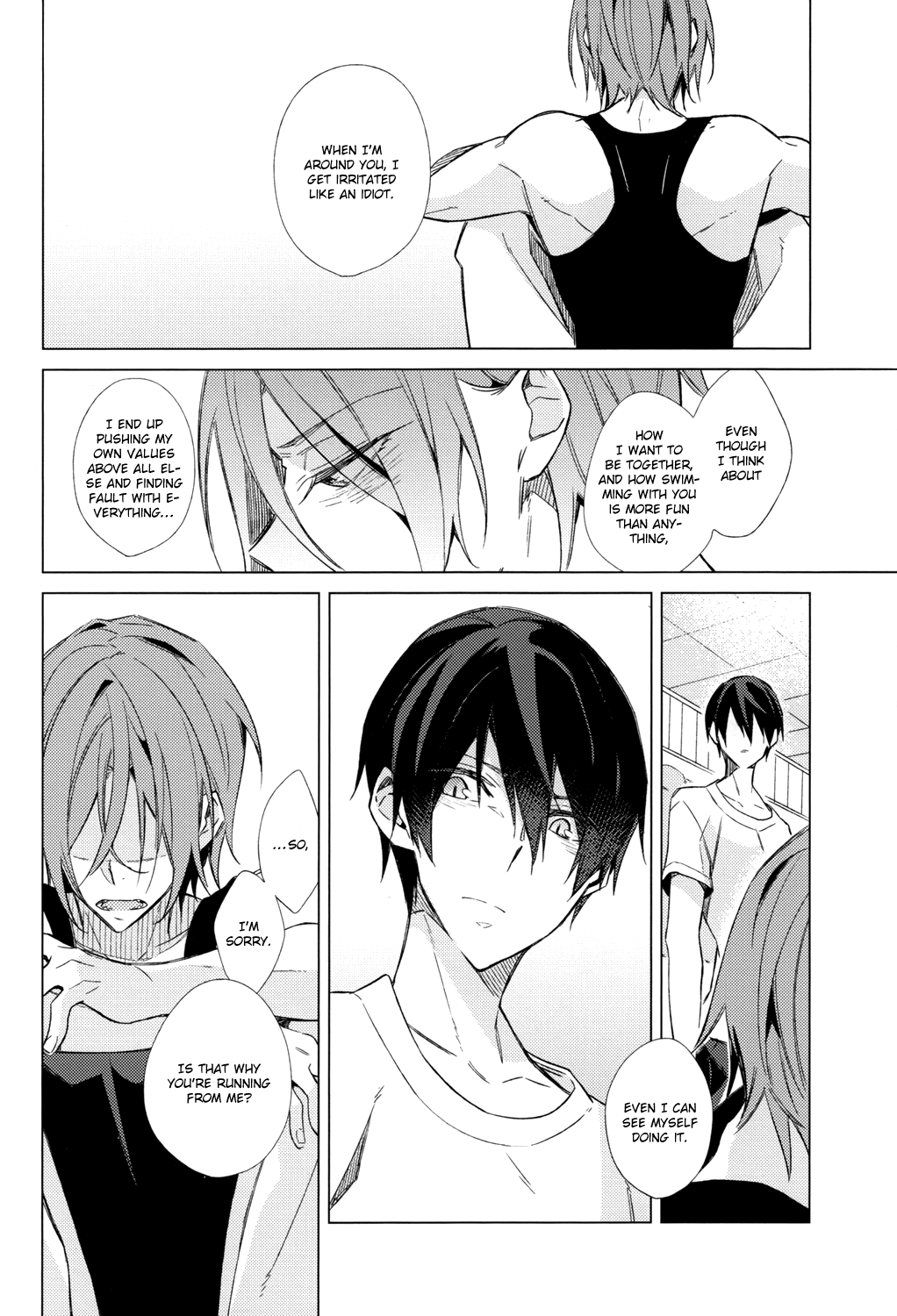 (C86) [クローチェカ (くろか)] いつかくるさよならのために後編 (Free!) [英訳]