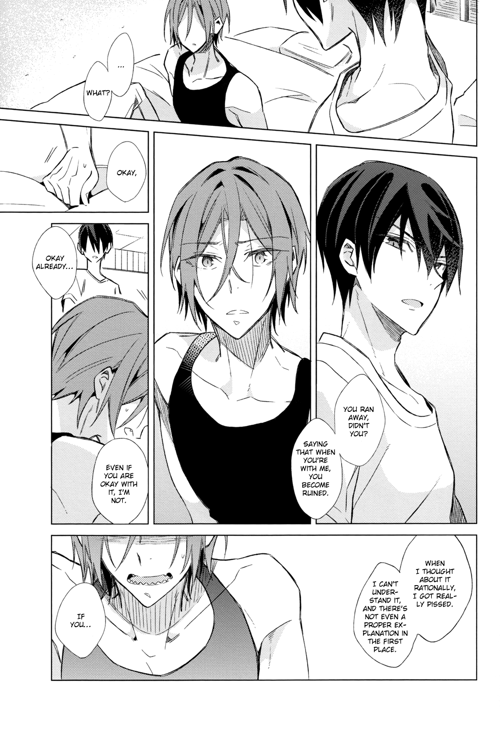 (C86) [クローチェカ (くろか)] いつかくるさよならのために後編 (Free!) [英訳]