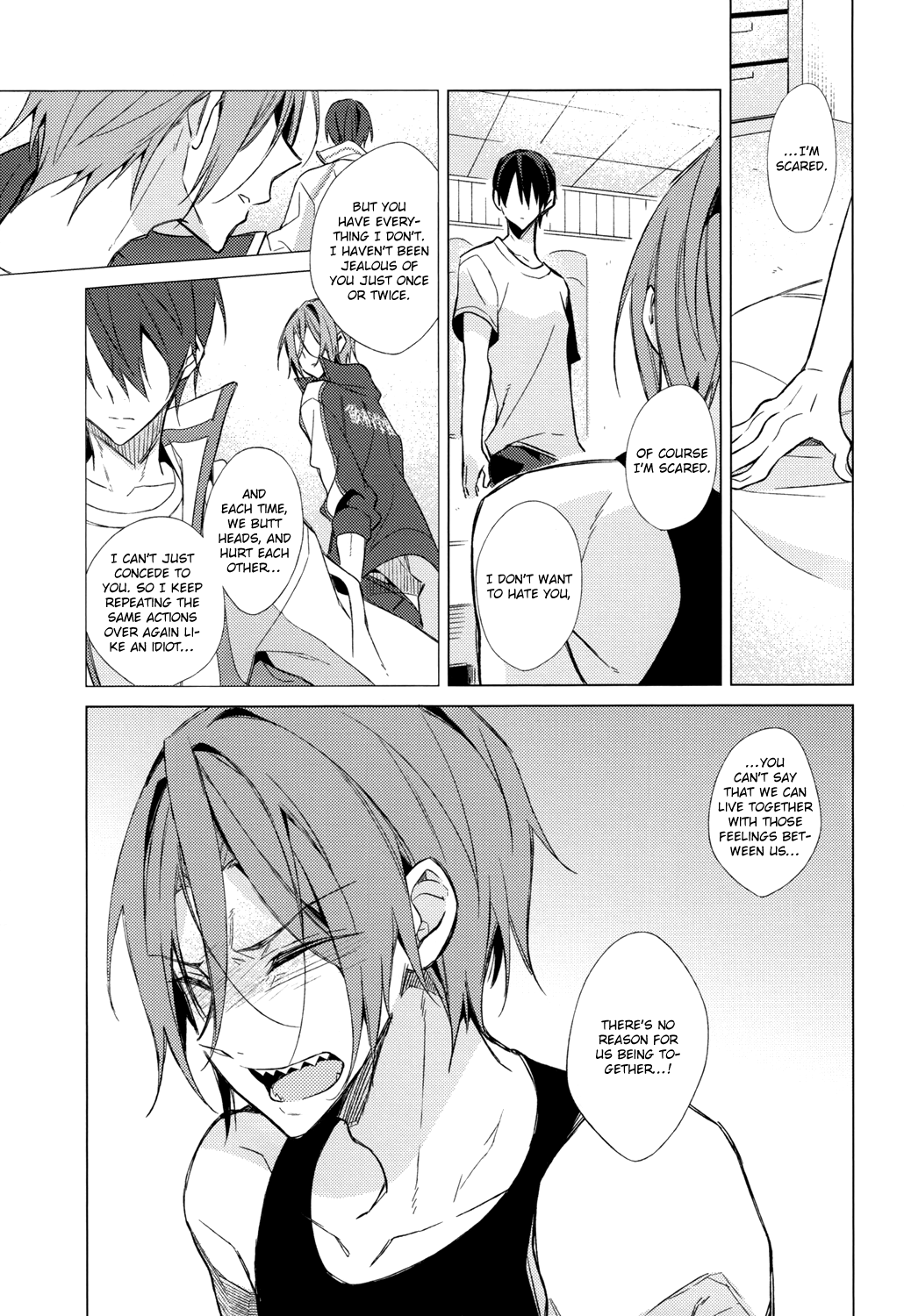 (C86) [クローチェカ (くろか)] いつかくるさよならのために後編 (Free!) [英訳]