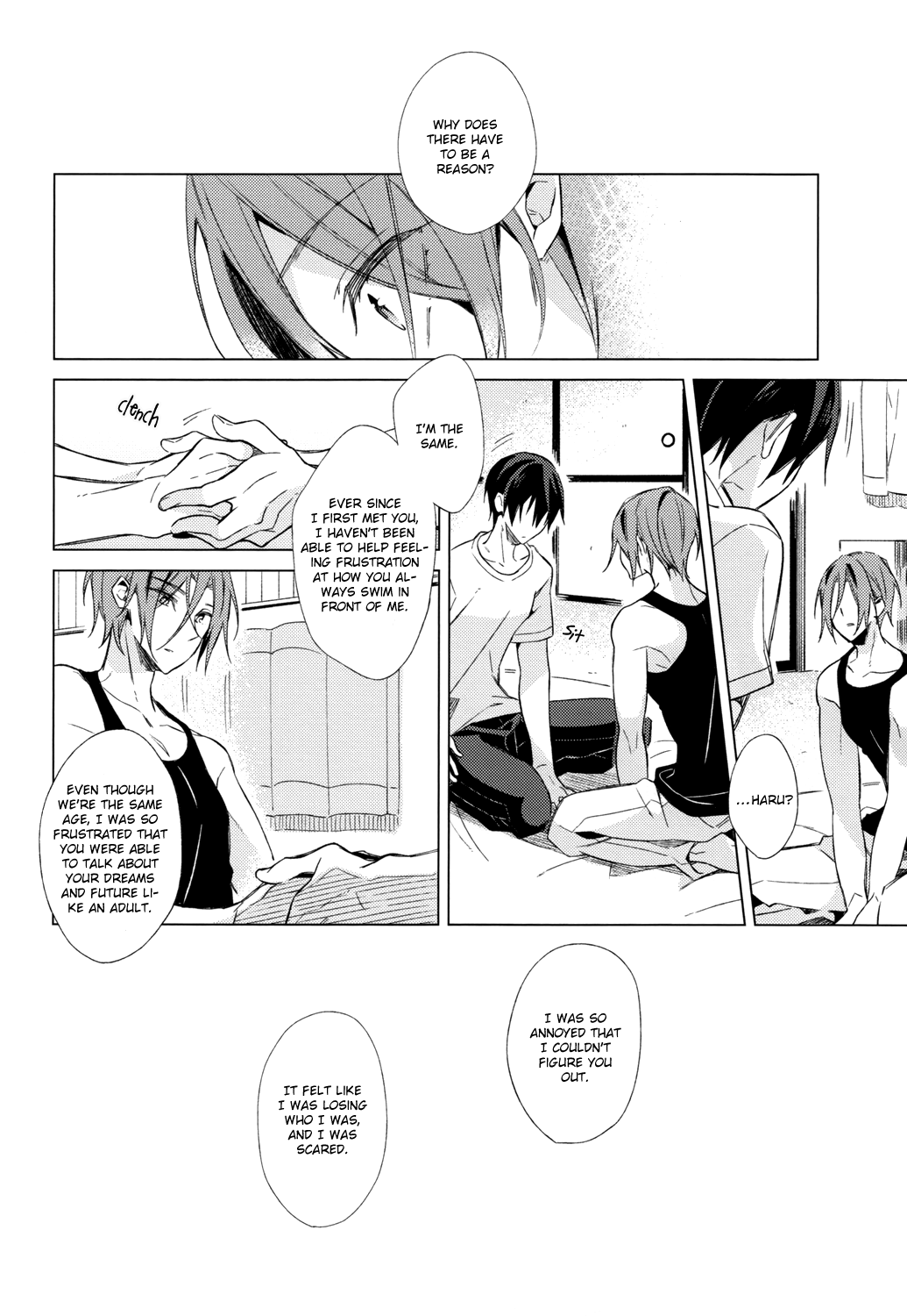 (C86) [クローチェカ (くろか)] いつかくるさよならのために後編 (Free!) [英訳]