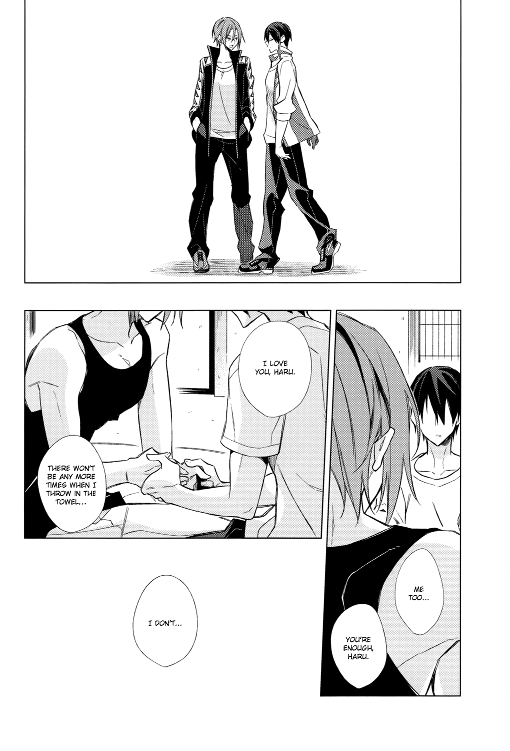 (C86) [クローチェカ (くろか)] いつかくるさよならのために後編 (Free!) [英訳]
