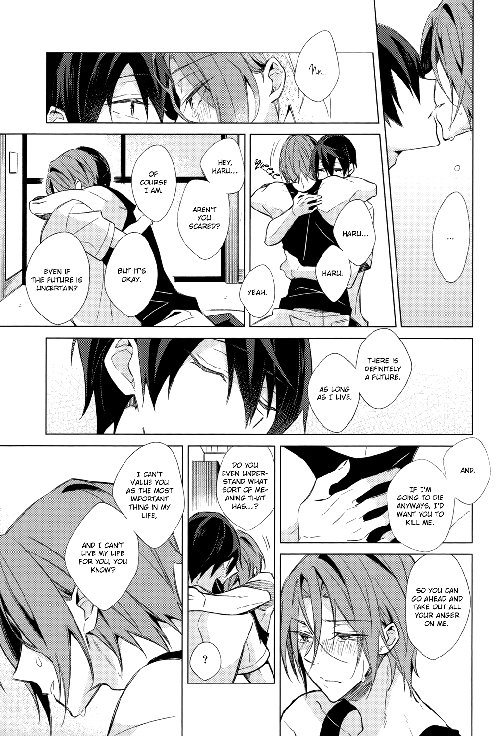 (C86) [クローチェカ (くろか)] いつかくるさよならのために後編 (Free!) [英訳]