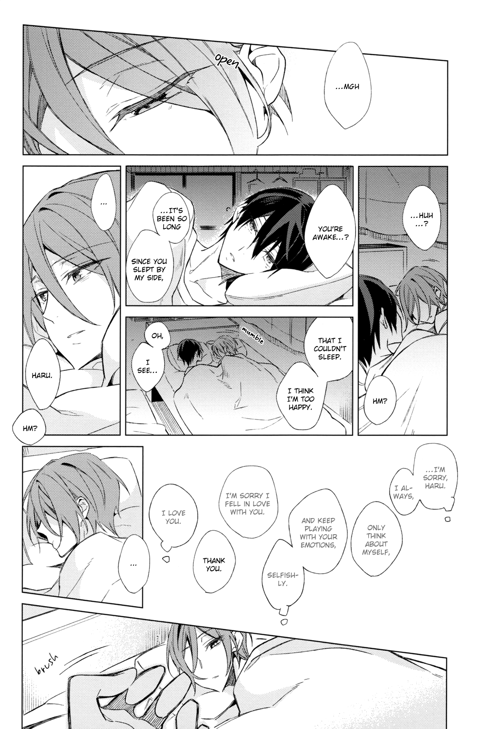 (C86) [クローチェカ (くろか)] いつかくるさよならのために後編 (Free!) [英訳]