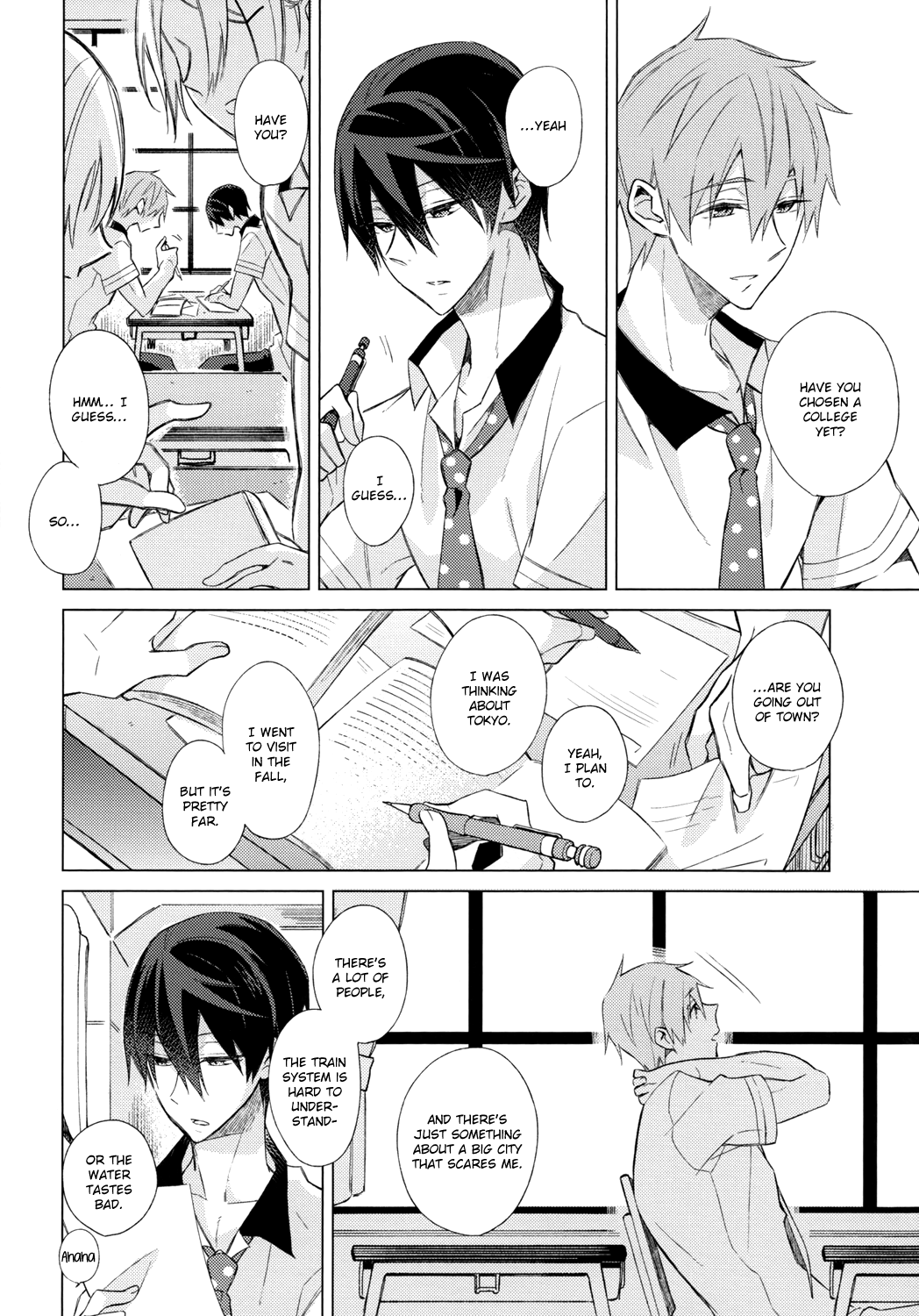 (C86) [クローチェカ (くろか)] いつかくるさよならのために後編 (Free!) [英訳]