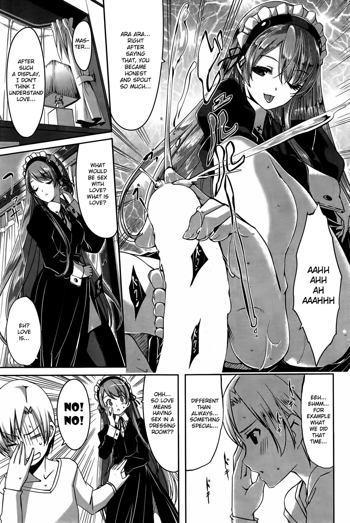 [ぐすたふ] レイカは華麗な僕のメイド第1-2話 [英訳]