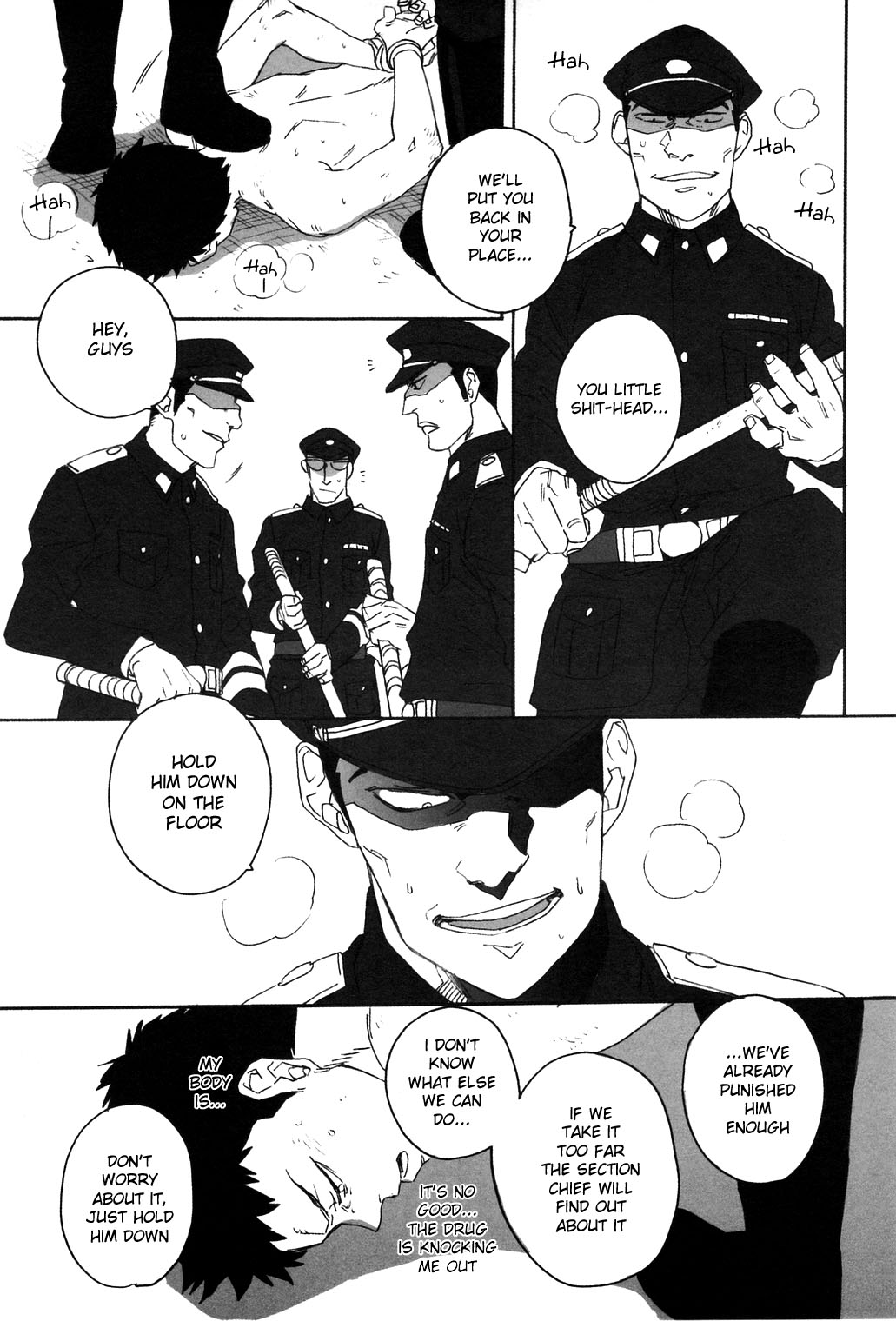 (C77) [おちゃわん (わかちこ)] DOG ROOM (無頼伝 涯) [英訳]