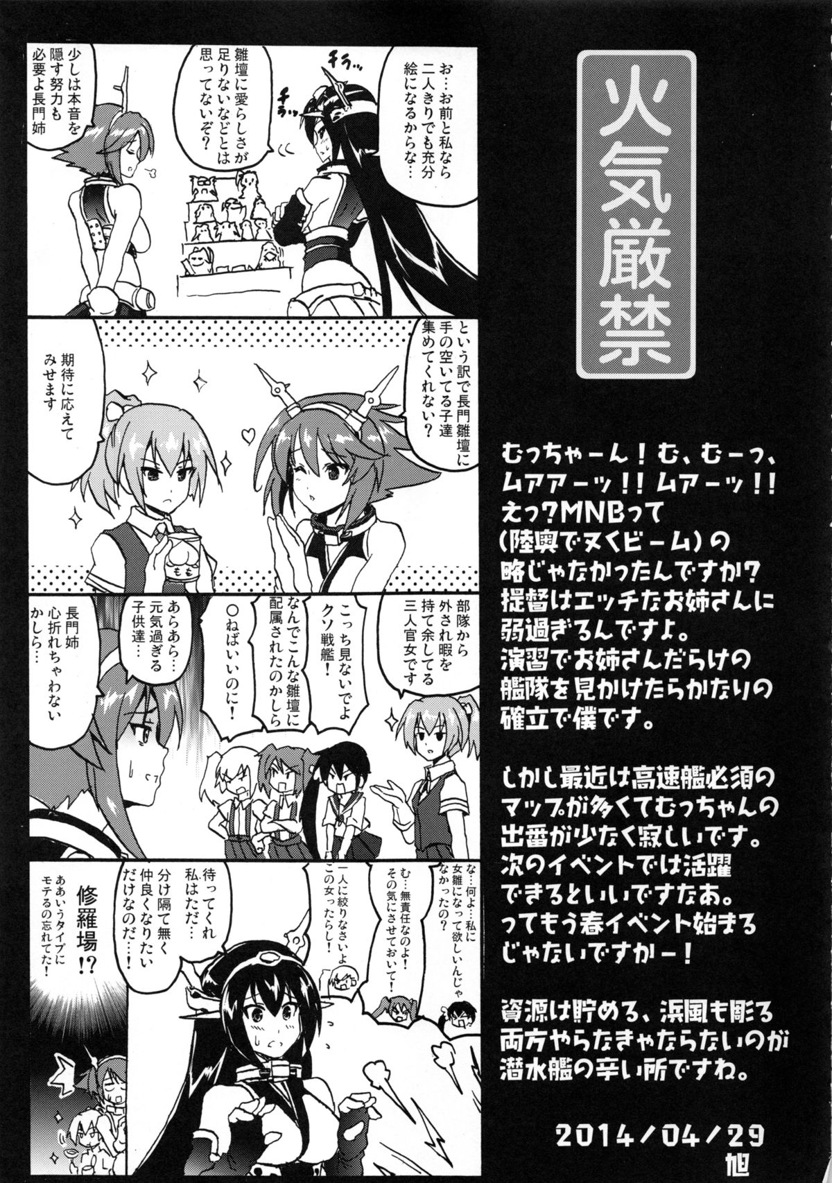 (COMIC1☆8) [FULLMETAL MADNESS (旭)] 火気厳禁 (艦隊これくしょん -艦これ-)