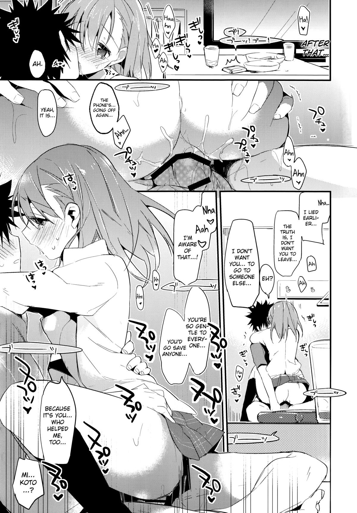 (C85) [atSD (つねよし)] みことと。6 (とある魔術の禁書目録) [英訳]