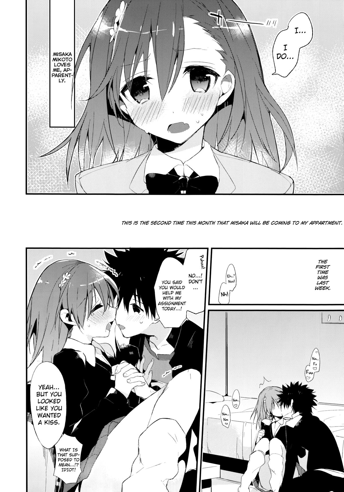 (C85) [atSD (つねよし)] みことと。6 (とある魔術の禁書目録) [英訳]