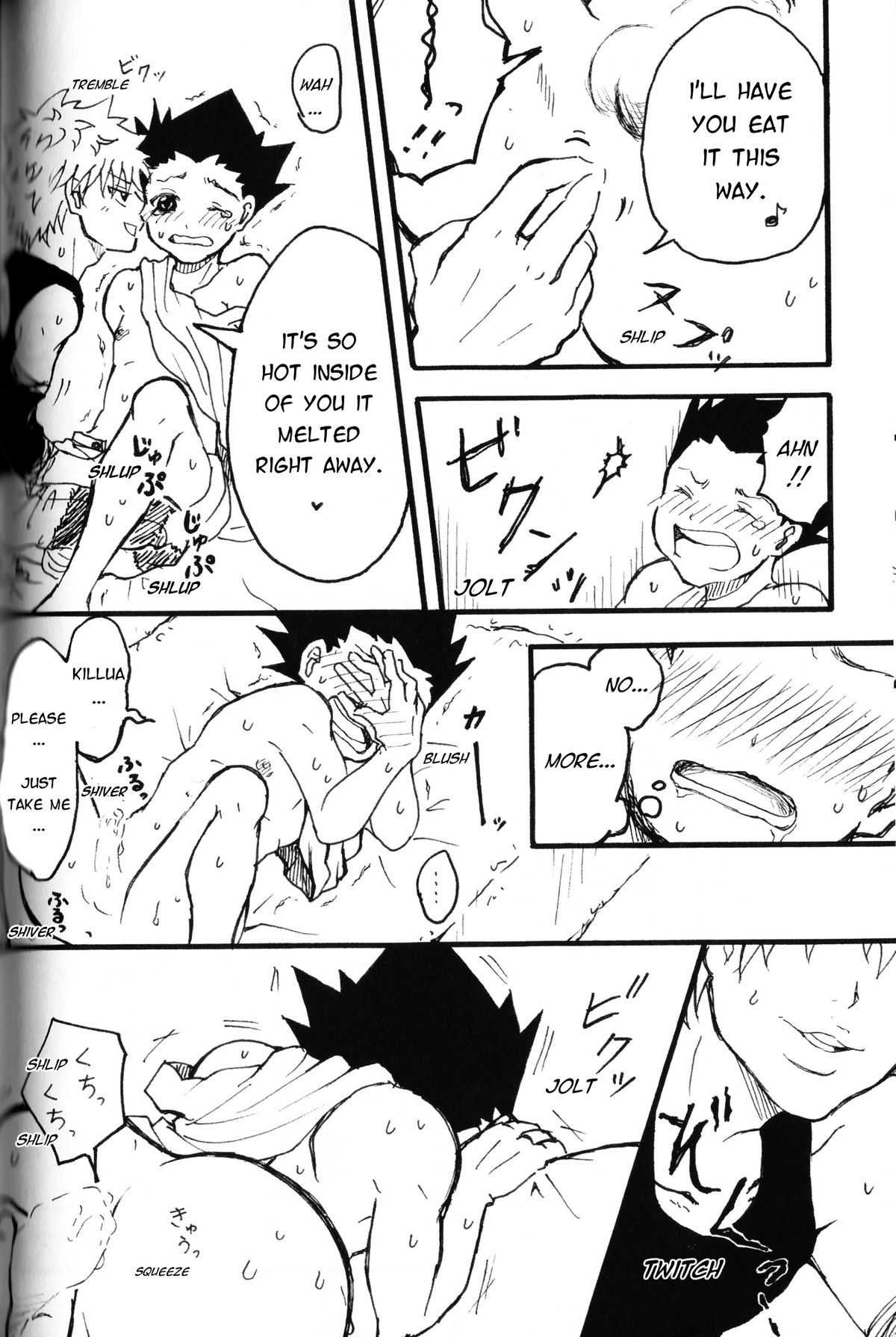 [@-あっとまぁく- (よろず)] LOVE ME (ハンター×ハンター) [英訳]