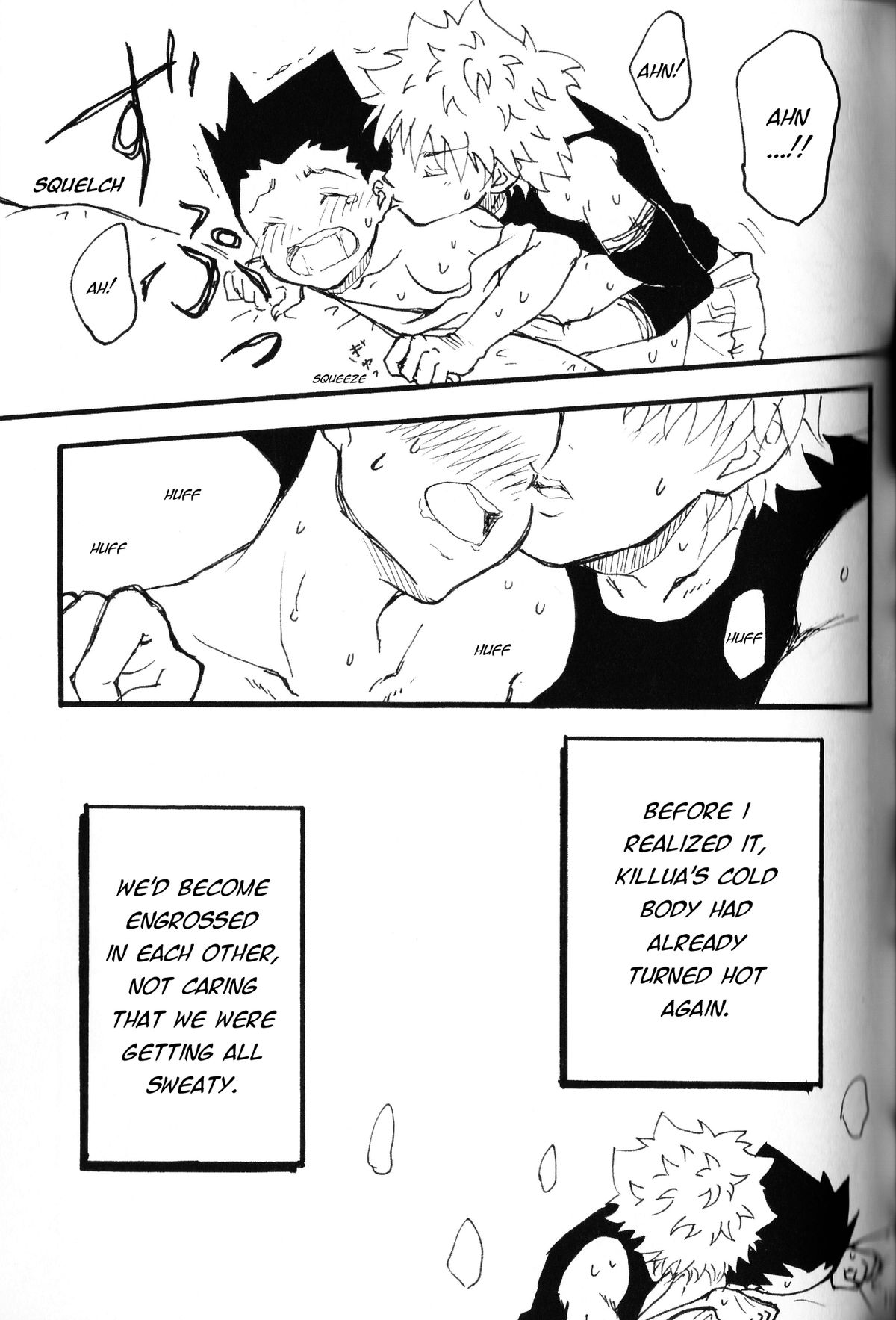 [@-あっとまぁく- (よろず)] LOVE ME (ハンター×ハンター) [英訳]