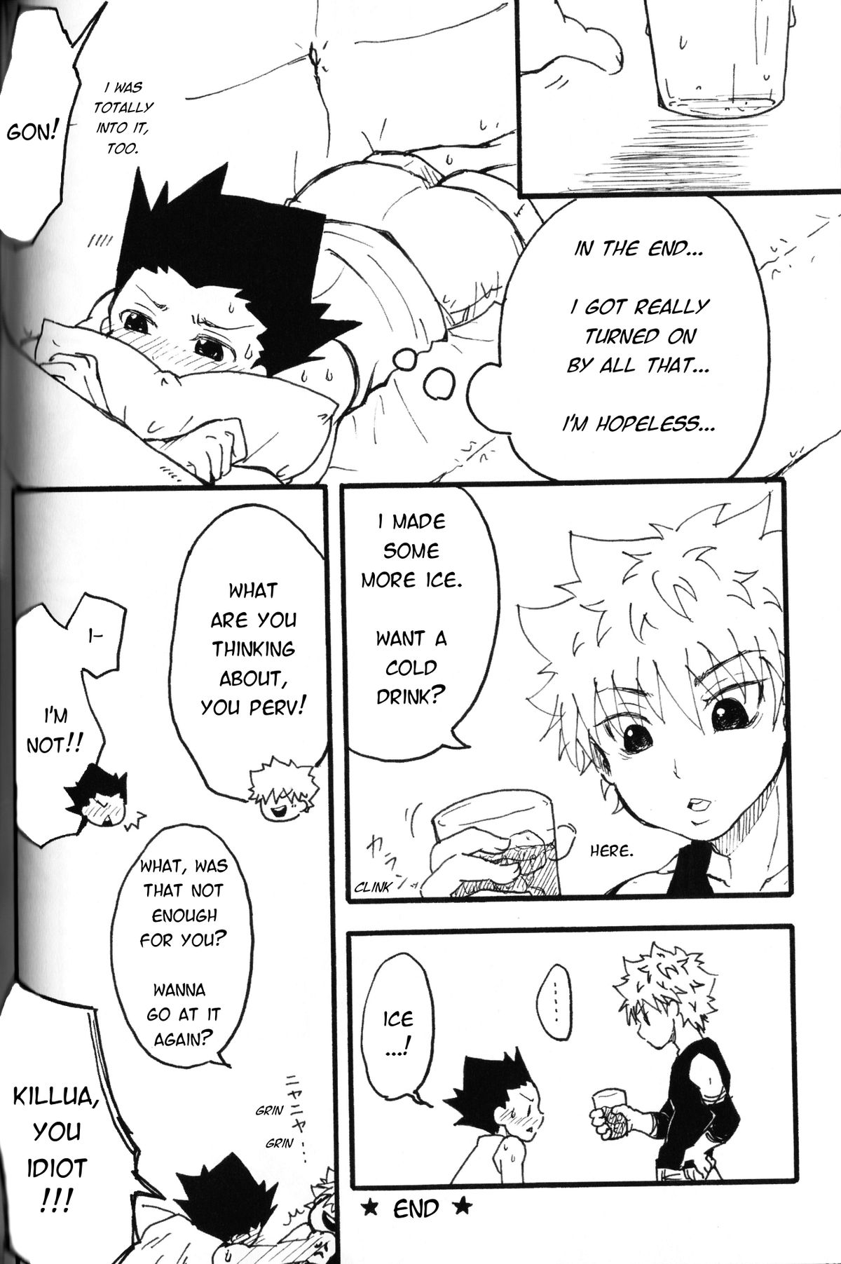 [@-あっとまぁく- (よろず)] LOVE ME (ハンター×ハンター) [英訳]