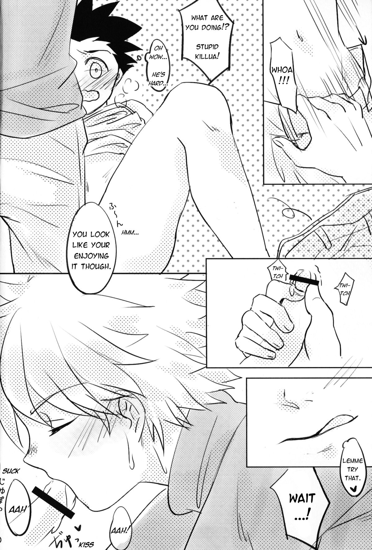 [@-あっとまぁく- (よろず)] LOVE ME (ハンター×ハンター) [英訳]