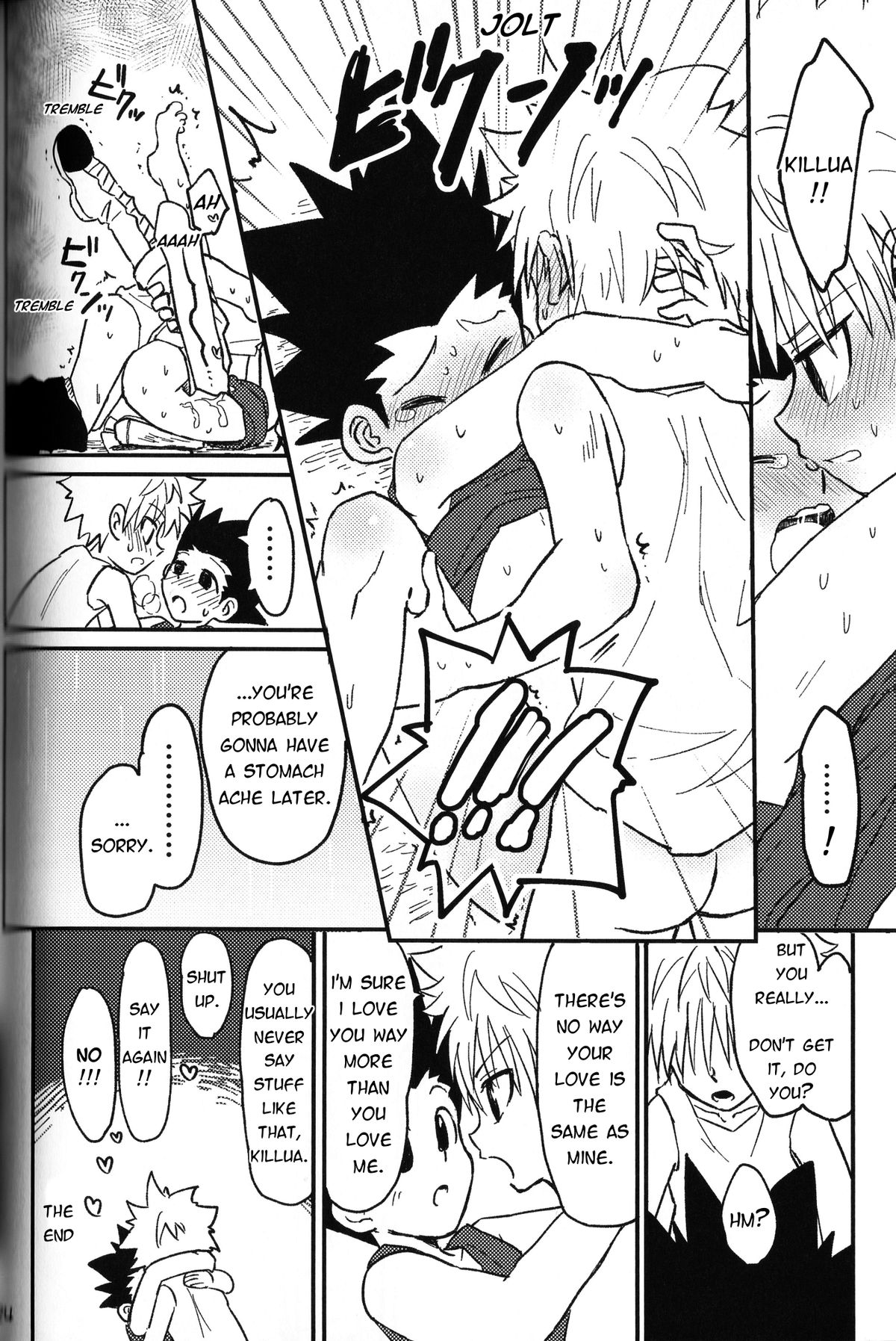 [@-あっとまぁく- (よろず)] LOVE ME (ハンター×ハンター) [英訳]