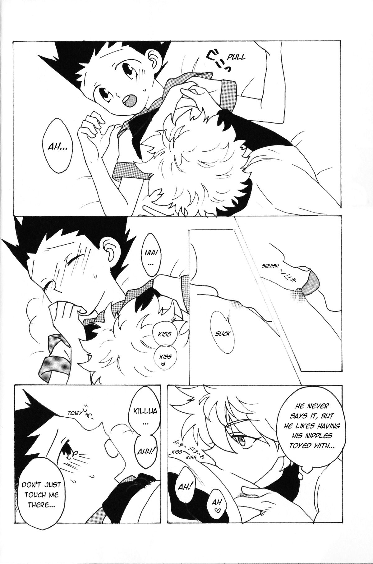 [@-あっとまぁく- (よろず)] LOVE ME (ハンター×ハンター) [英訳]