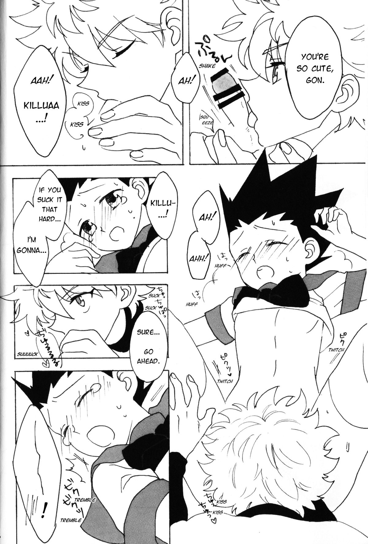 [@-あっとまぁく- (よろず)] LOVE ME (ハンター×ハンター) [英訳]