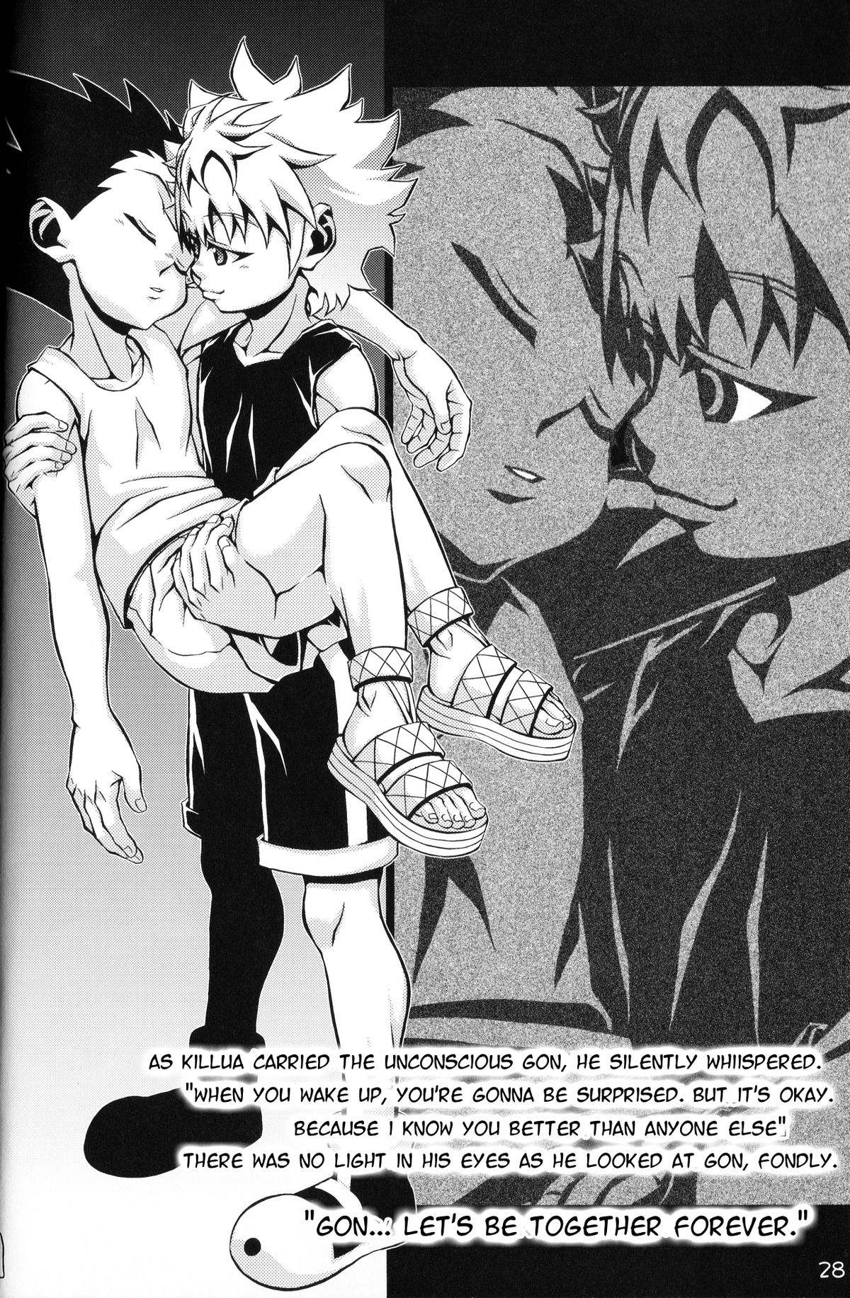 [@-あっとまぁく- (よろず)] LOVE ME (ハンター×ハンター) [英訳]