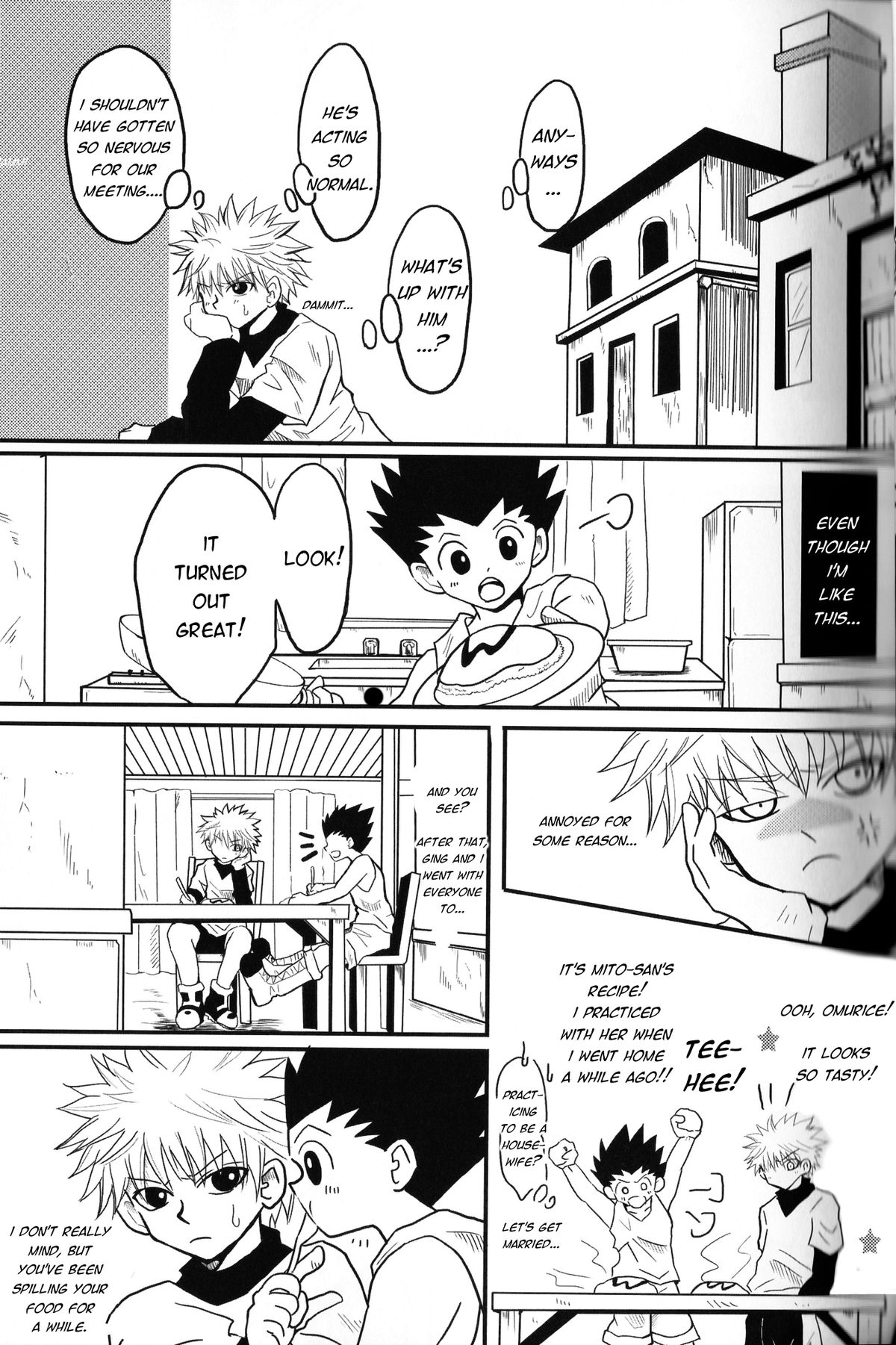 [@-あっとまぁく- (よろず)] LOVE ME (ハンター×ハンター) [英訳]