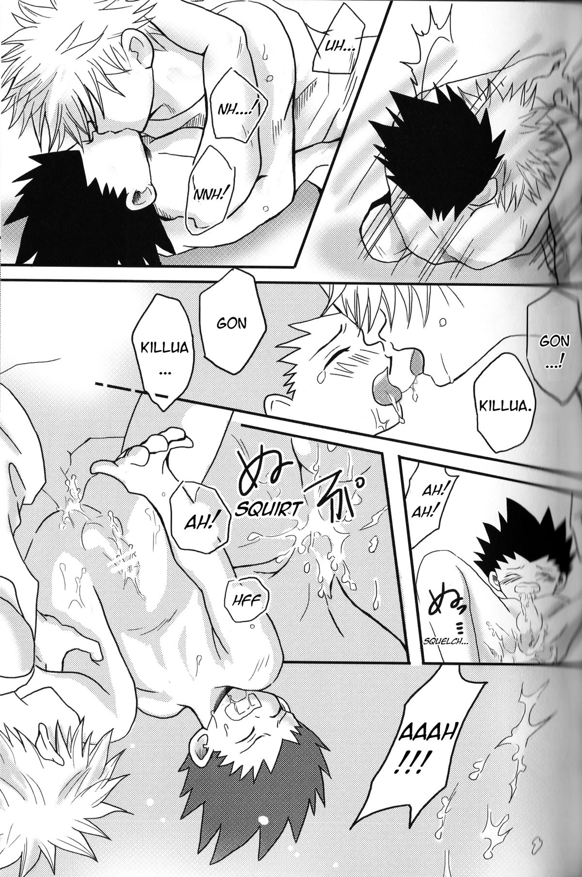 [@-あっとまぁく- (よろず)] LOVE ME (ハンター×ハンター) [英訳]